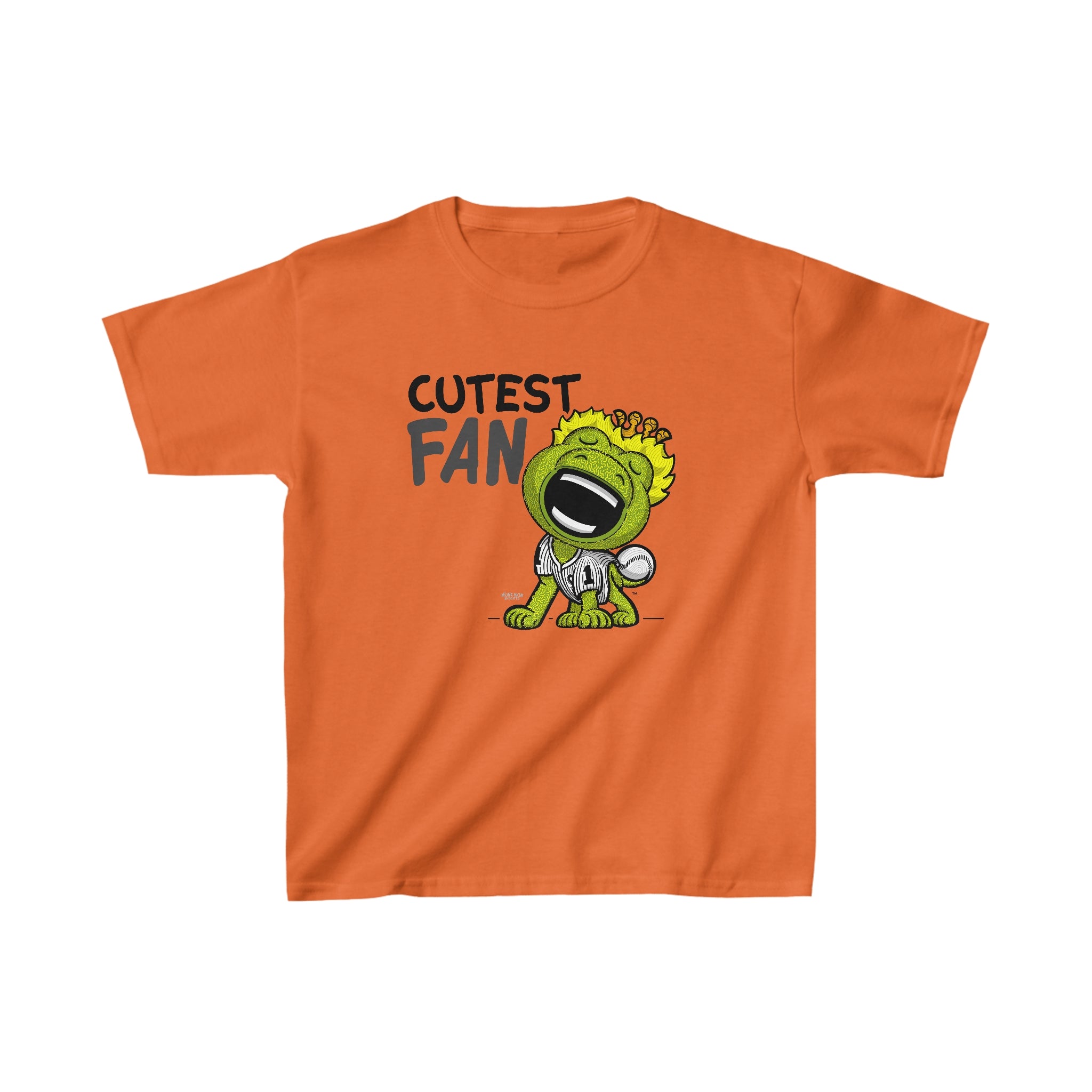 Kids Heavy Cotton™ Tee - Cutest Fan - Lil' Southpaw CHI Baseball