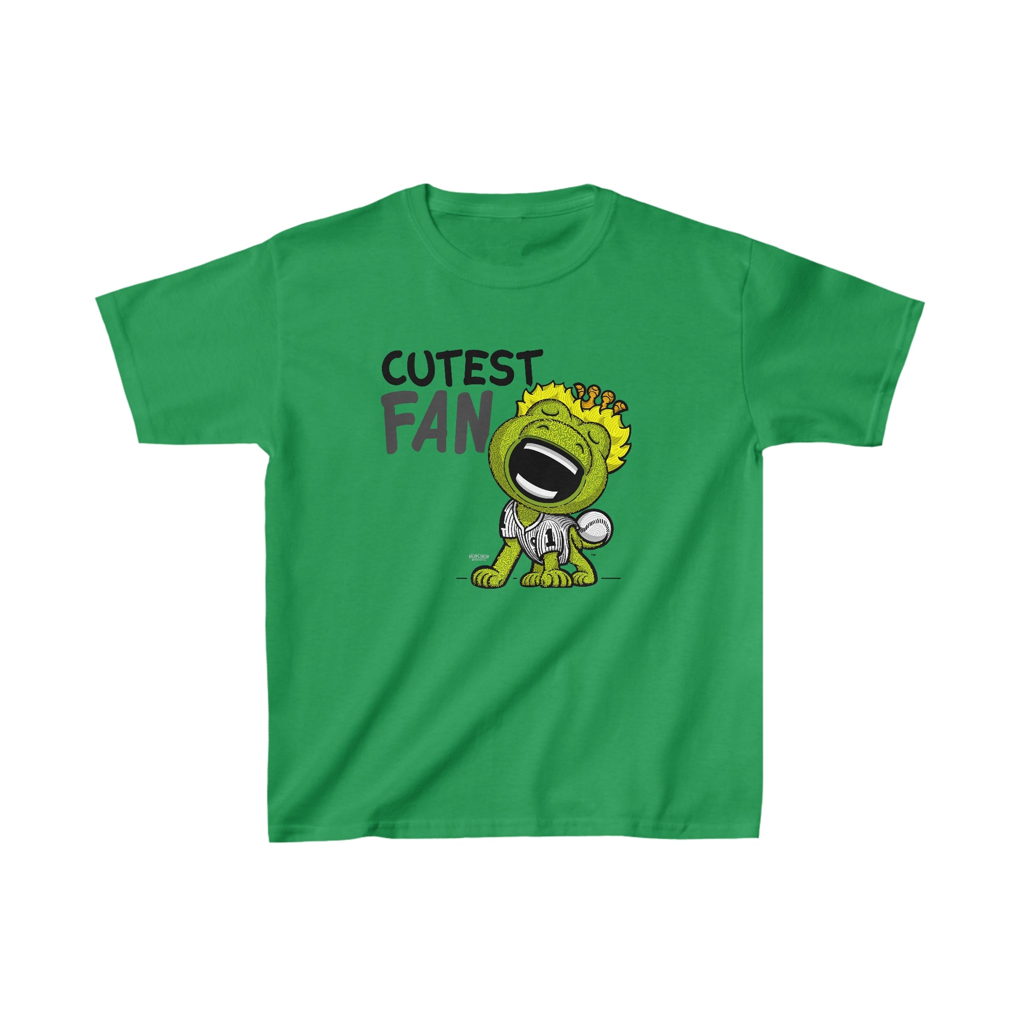 Kids Heavy Cotton™ Tee - Cutest Fan - Lil' Southpaw CHI Baseball