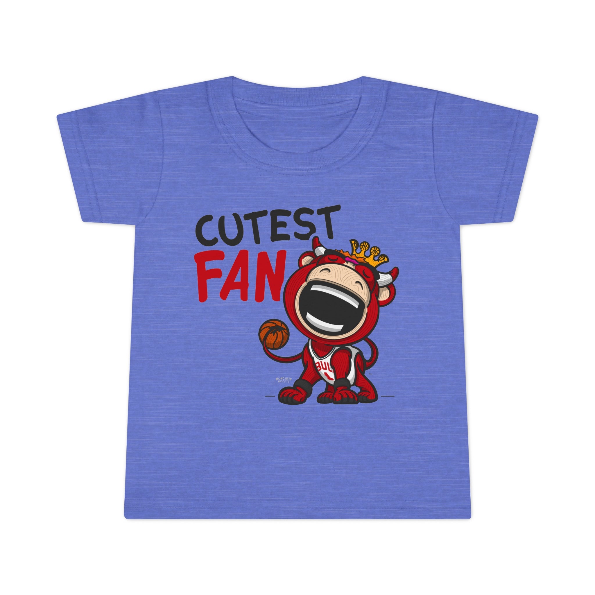 Toddler T-shirt - Cutest Fan - Lil' Benny CHI Basketball