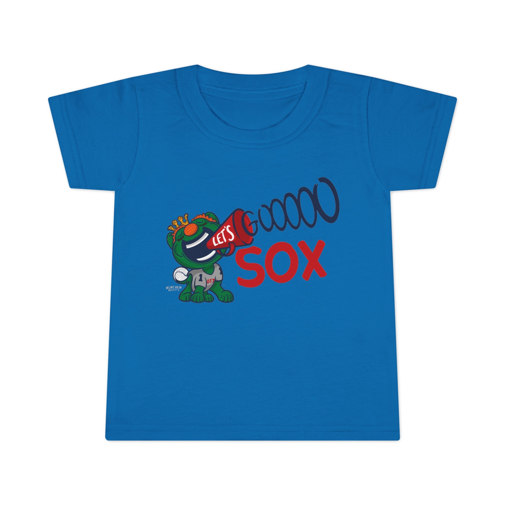 Toddler T-shirt - Lets Go - Lil' Wally BOS Baseball