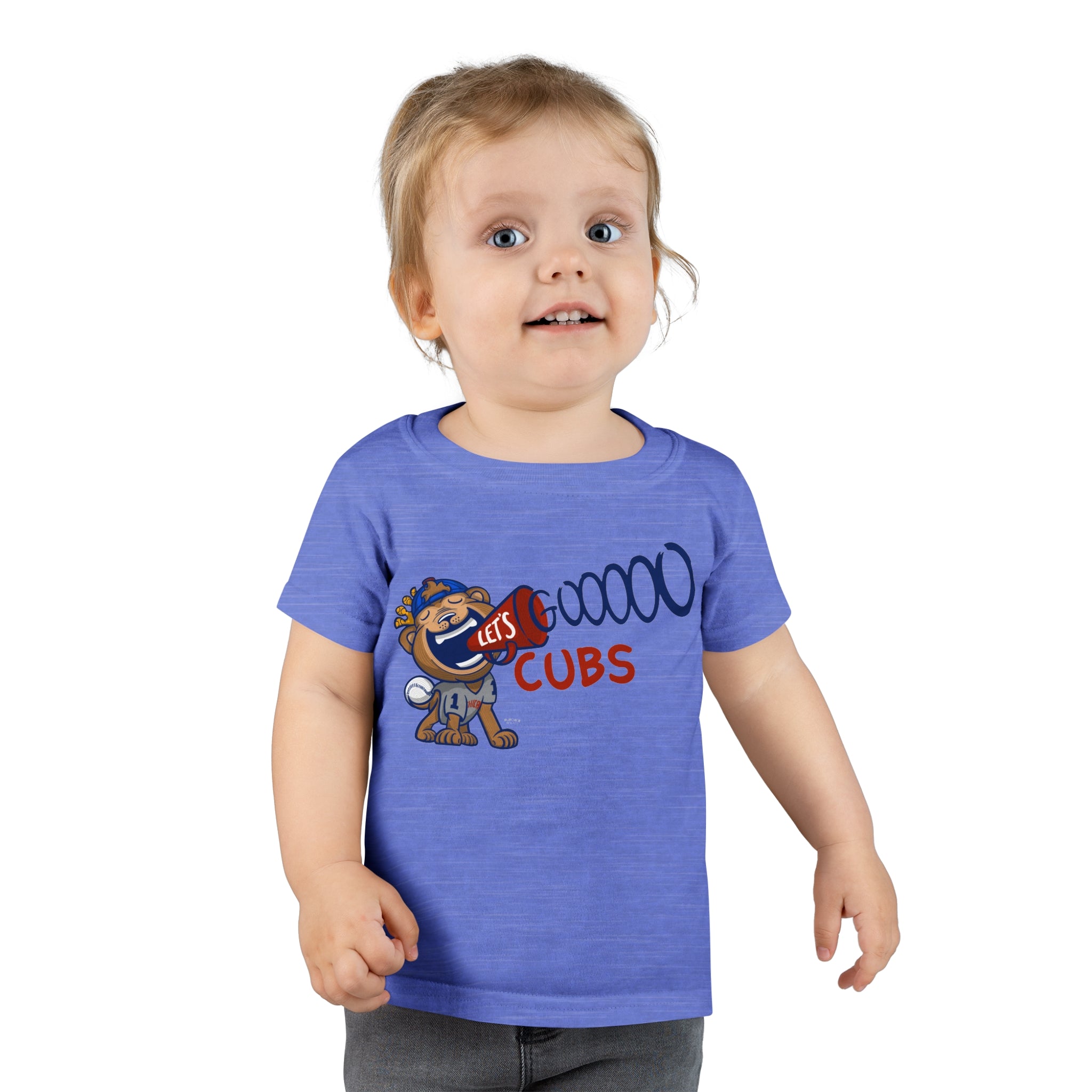 Toddler T-shirt - Lets Go - Lil' Clark CHI Baseball