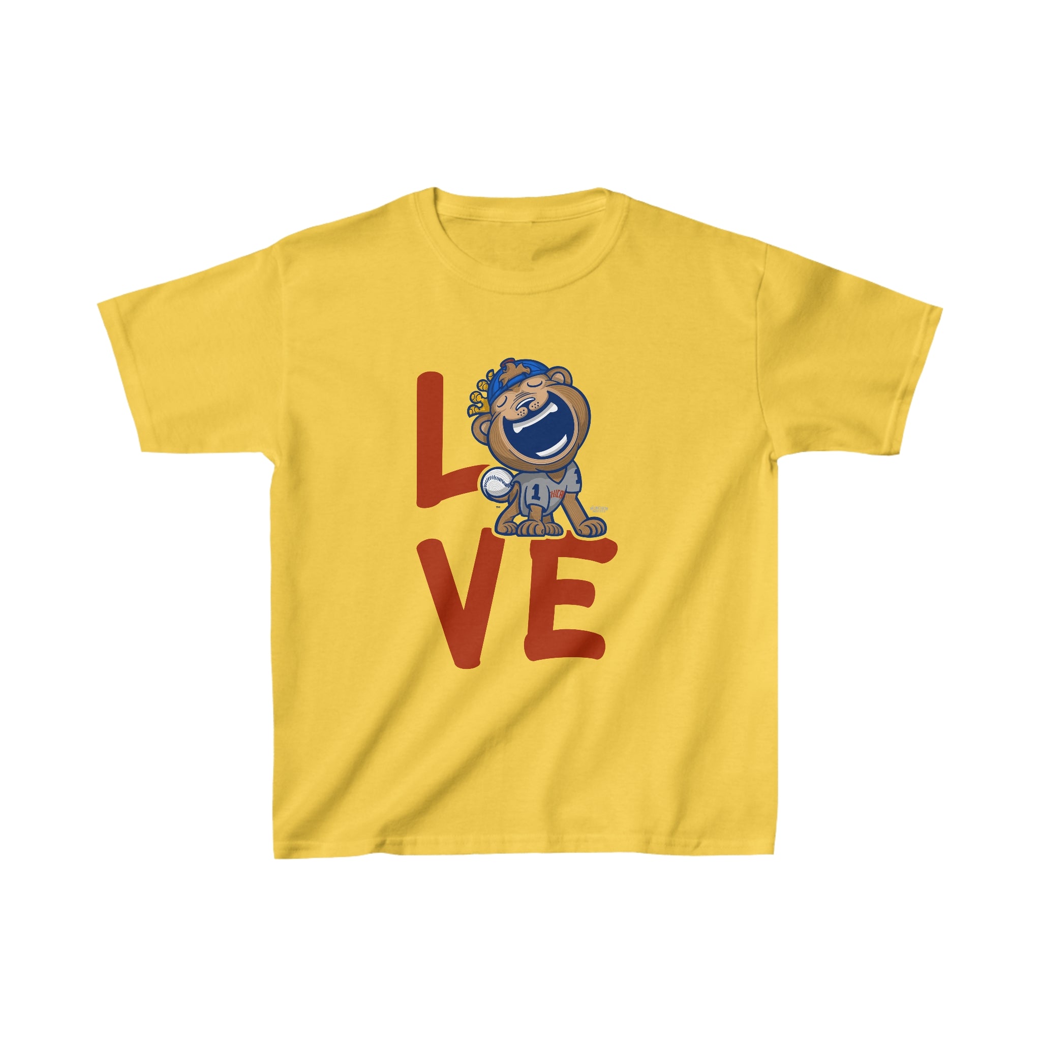 Kids Heavy Cotton™ Tee - LOVE - Lil' Clark CHI Baseball