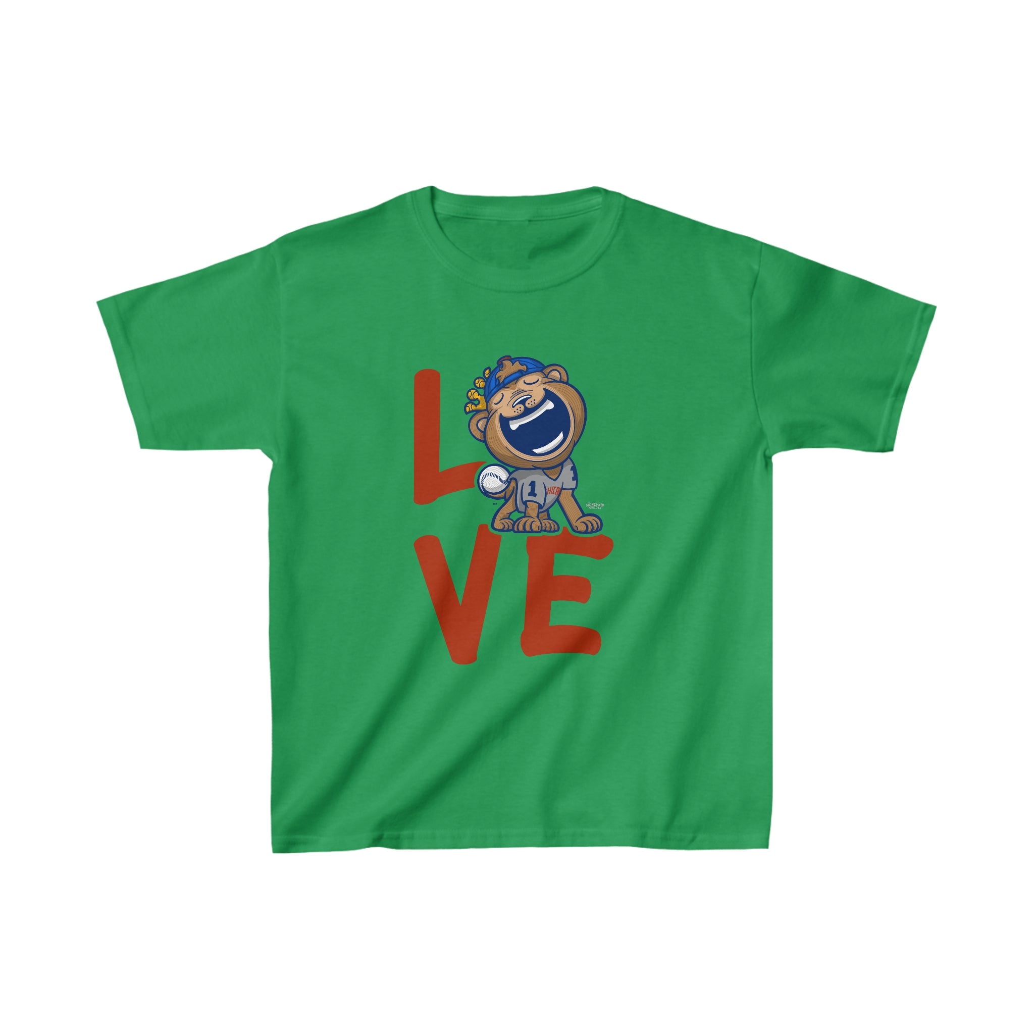 Kids Heavy Cotton™ Tee - LOVE - Lil' Clark CHI Baseball