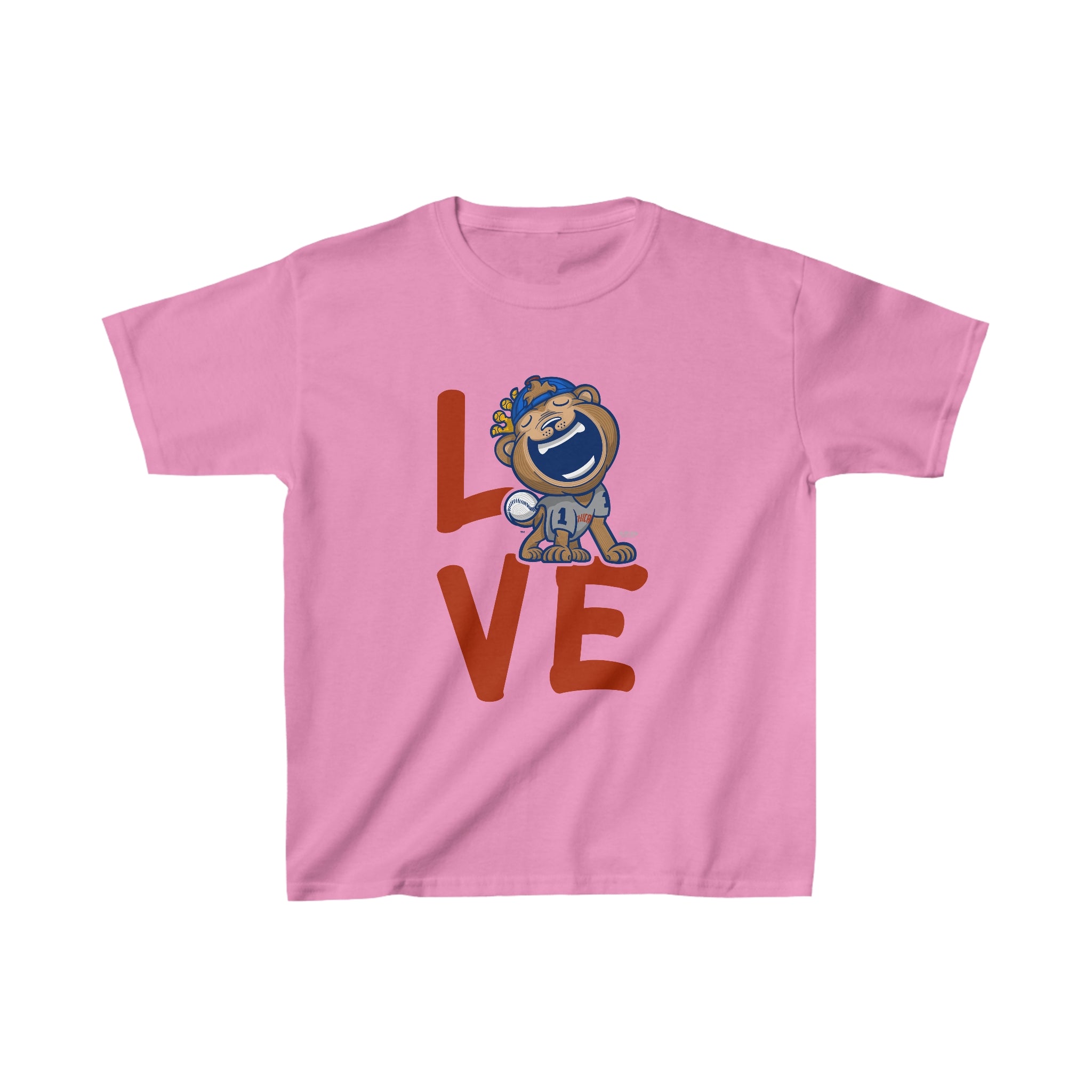 Kids Heavy Cotton™ Tee - LOVE - Lil' Clark CHI Baseball