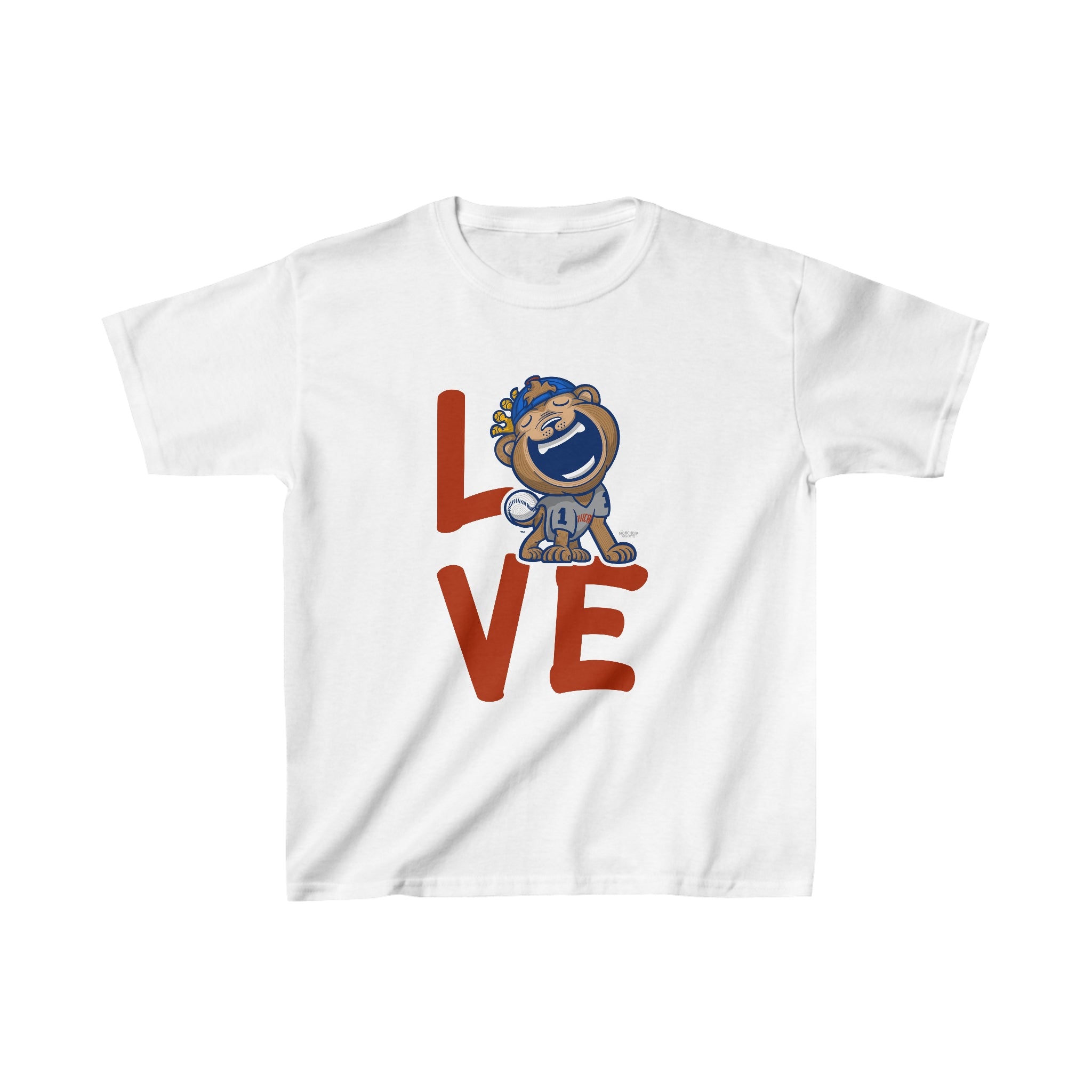 Kids Heavy Cotton™ Tee - LOVE - Lil' Clark CHI Baseball