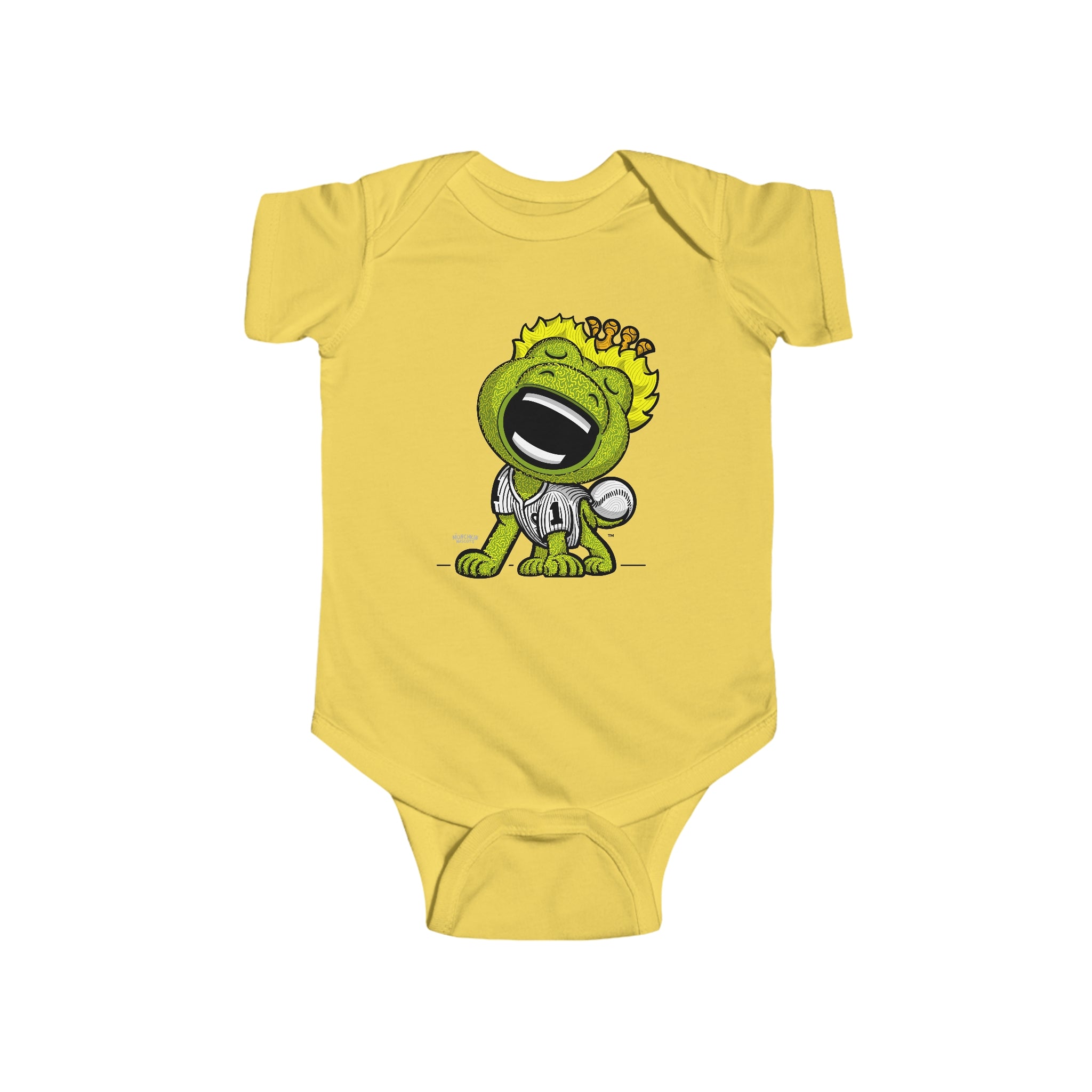 Infant Fine Jersey Bodysuit - Home Jersey - Lil' Southpaw CHI Baseball