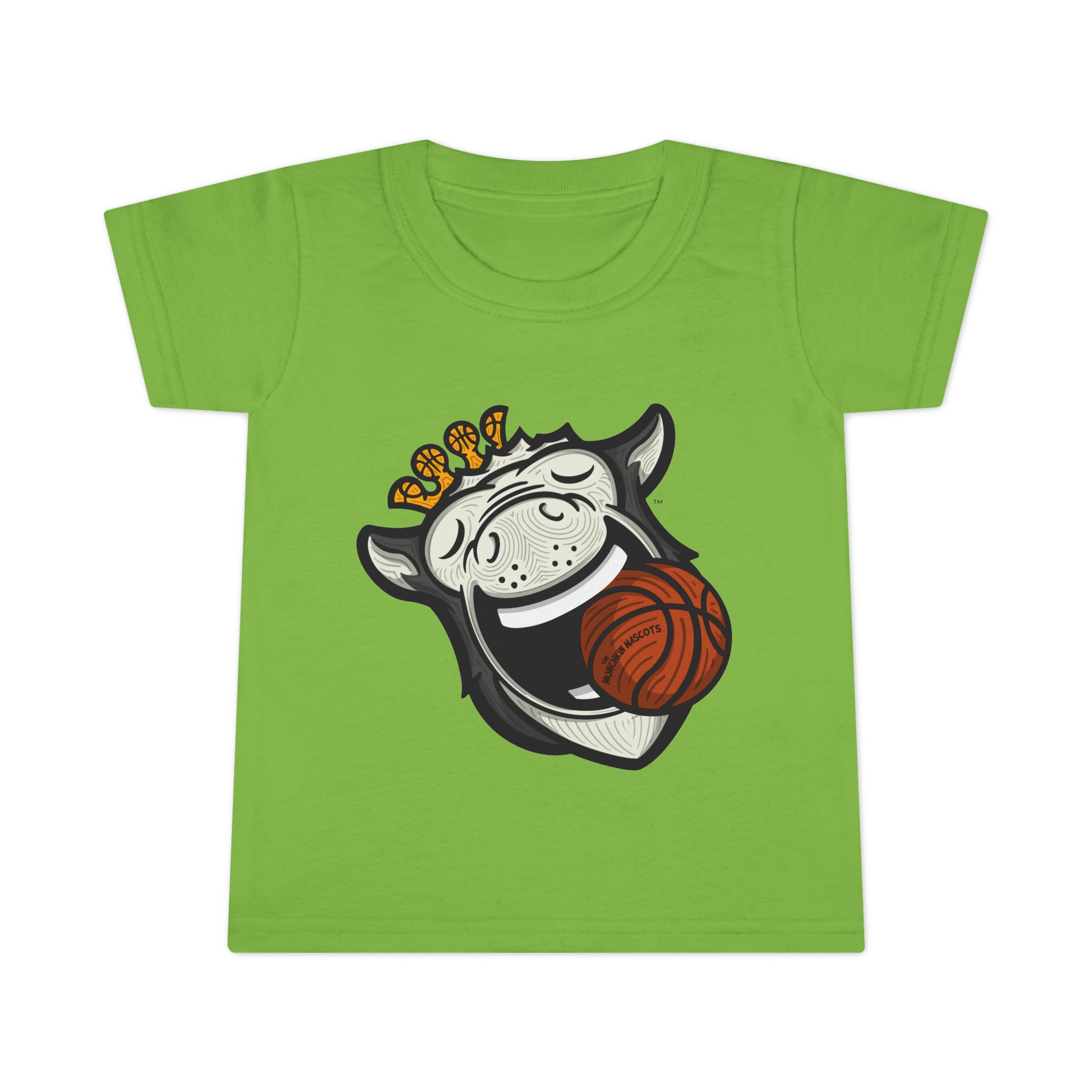 Toddler T-shirt - Mascot Face - Lil' Hooper DET Basketball