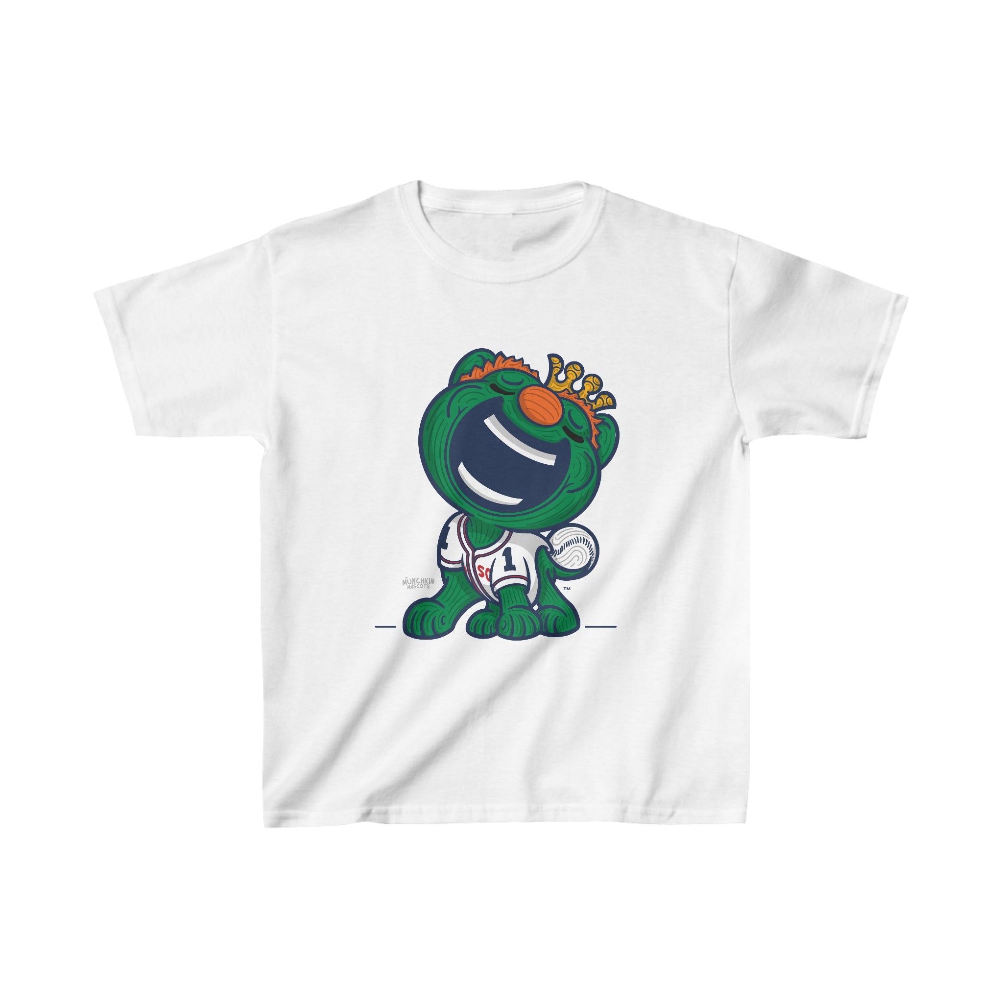 Kids Heavy Cotton™ Tee - Home Jersey - Lil' Wally BOS Baseball