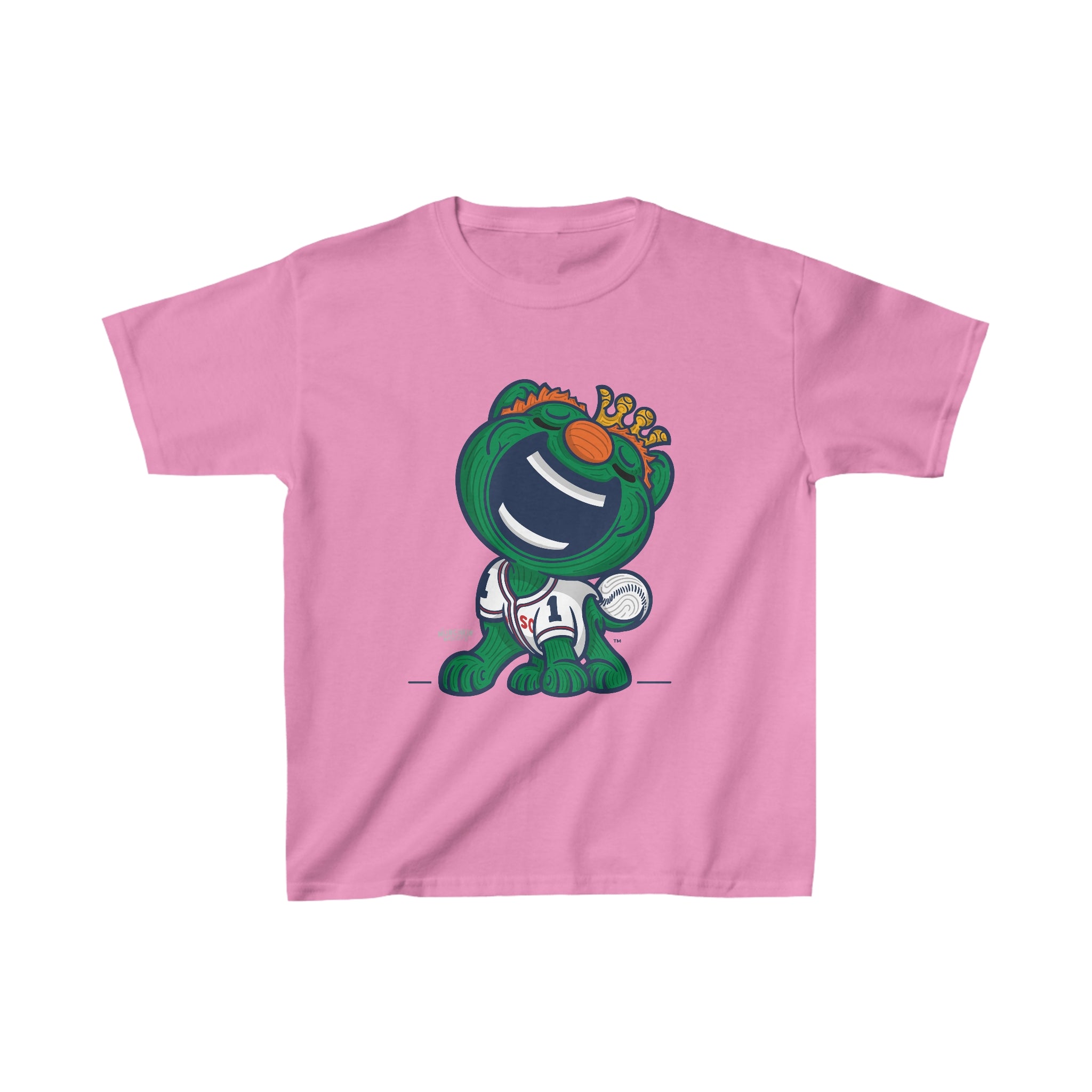 Kids Heavy Cotton™ Tee - Home Jersey - Lil' Wally BOS Baseball