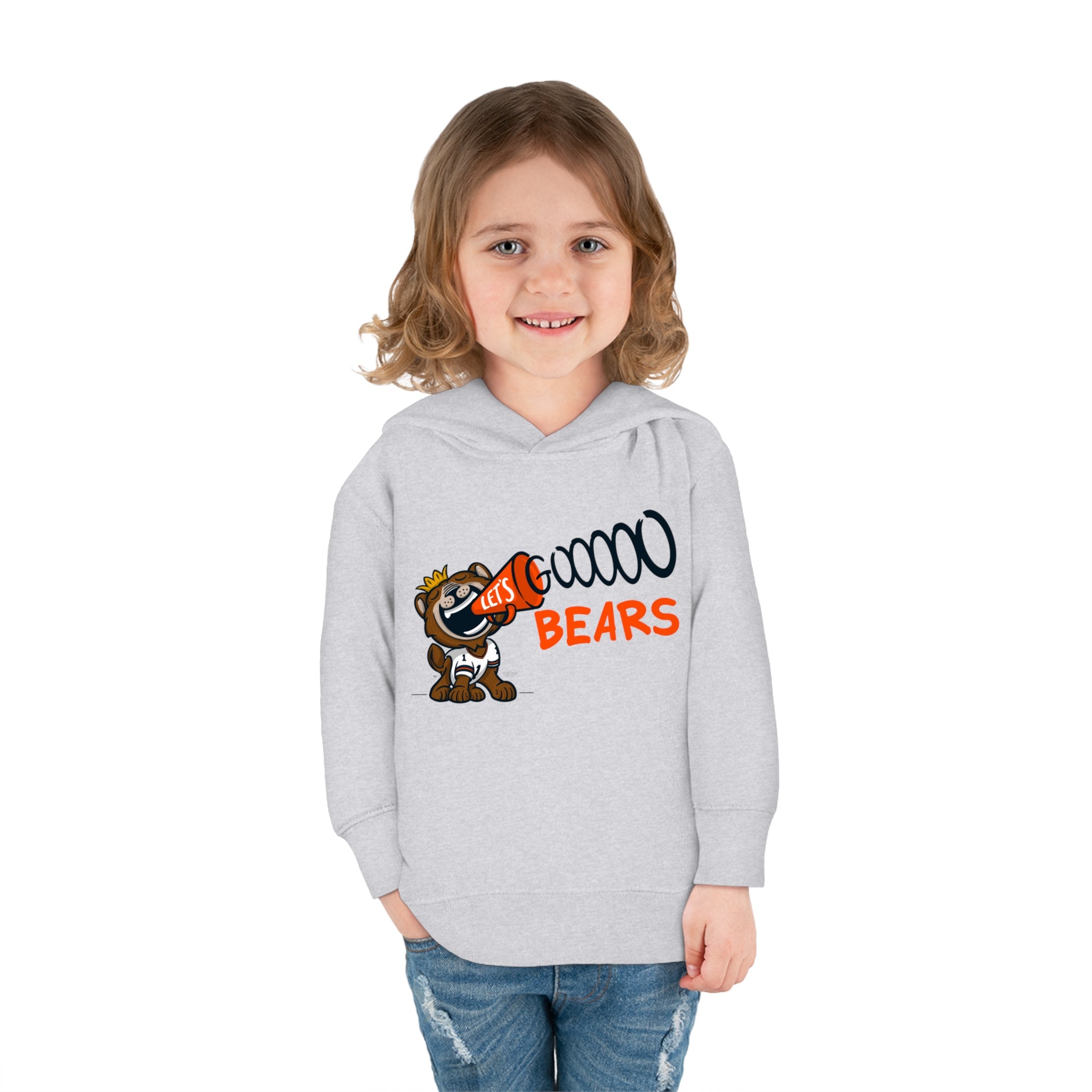 Toddler Pullover Fleece Hoodie - Let's Go - Lil' Staley CHI Football