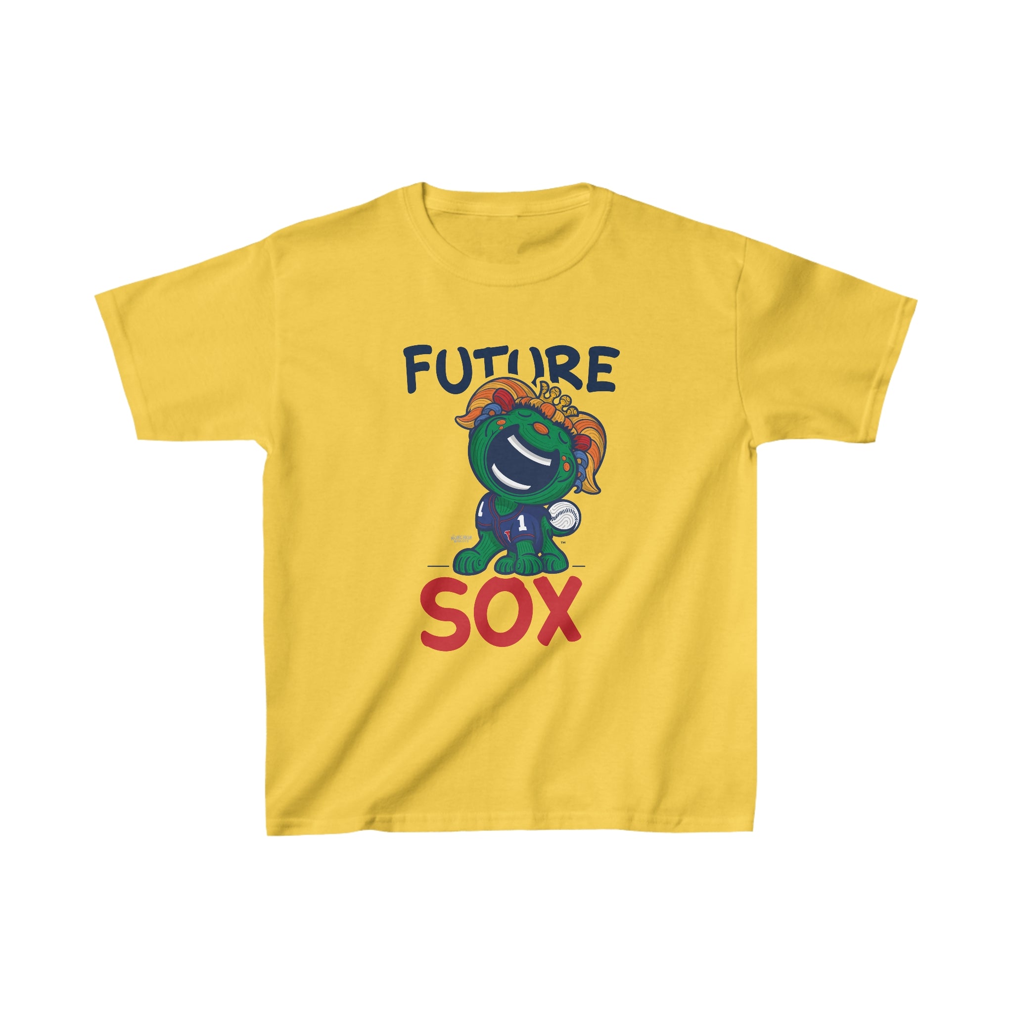 Kids Heavy Cotton™ Tee - Future Sox - Lil' Miss Tessie BOS Baseball