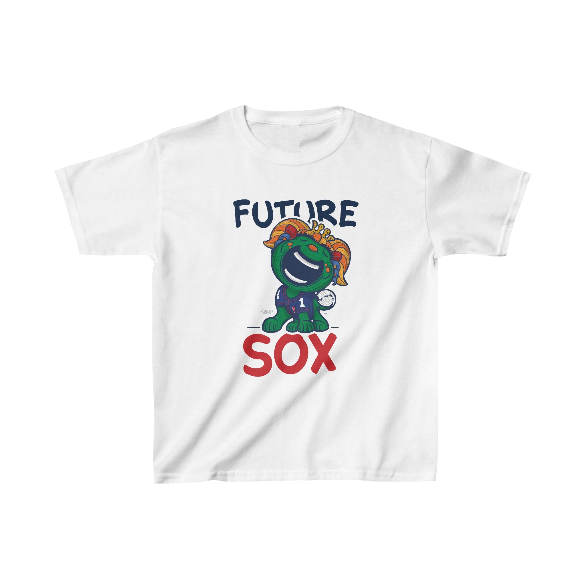 Kids Heavy Cotton™ Tee - Future Sox - Lil' Miss Tessie BOS Baseball