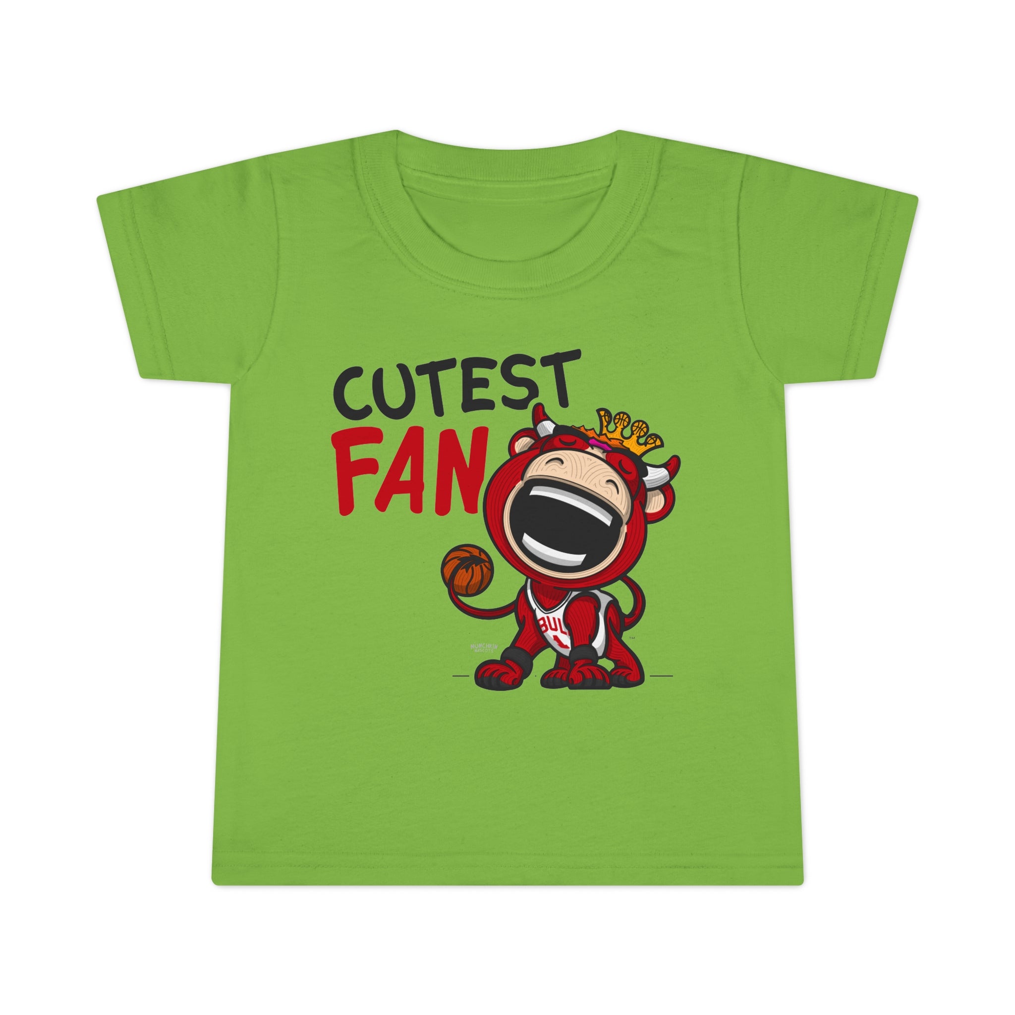 Toddler T-shirt - Cutest Fan - Lil' Benny CHI Basketball