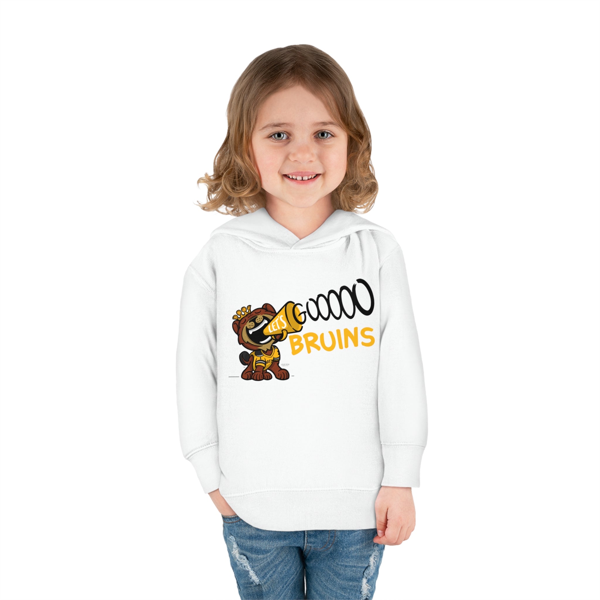 Toddler Pullover Fleece Hoodie - Let's Go - Lil' Blades BOS Hockey