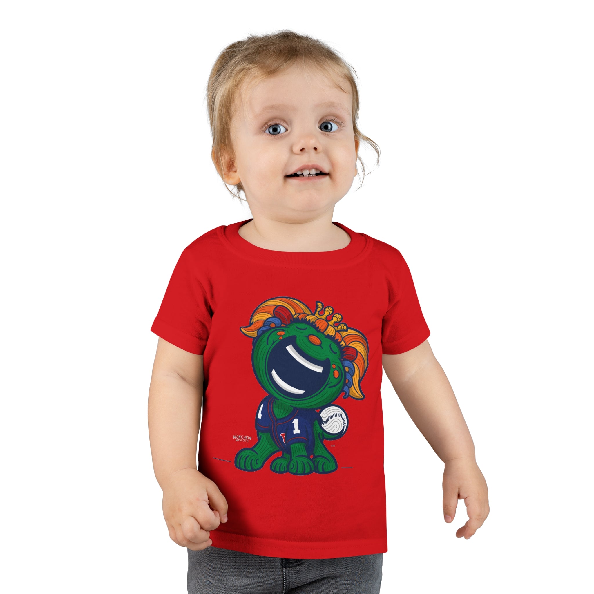 Toddler T-shirt - Home Jersey - Lil' Miss Tessie BOS Baseball