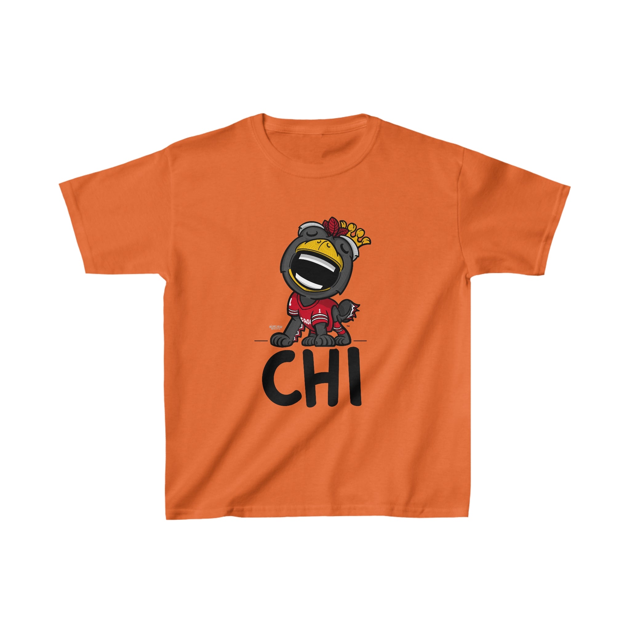 Kids Heavy Cotton™ Tee - CHI - Lil' Tommy CHI Hockey