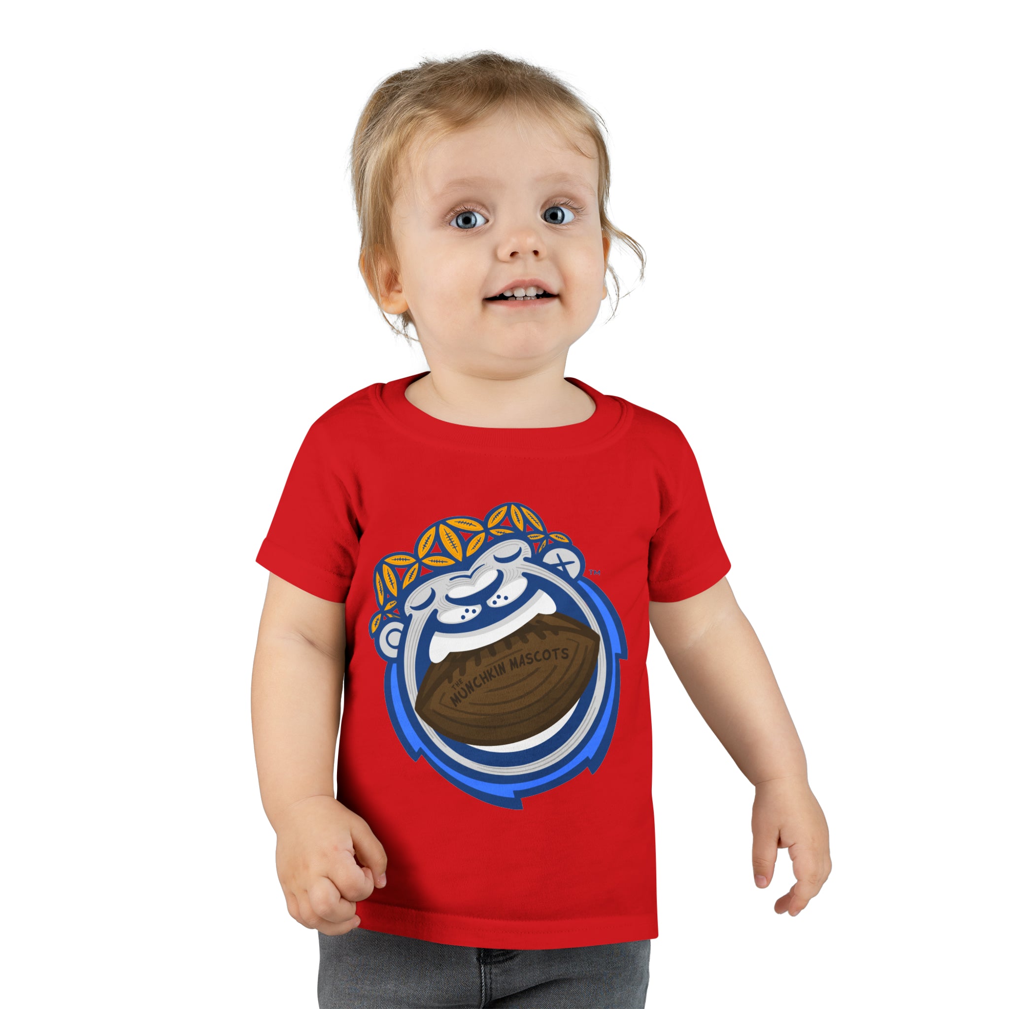 Toddler T-shirt - Mascot - Lil' Miss Roary DET Football