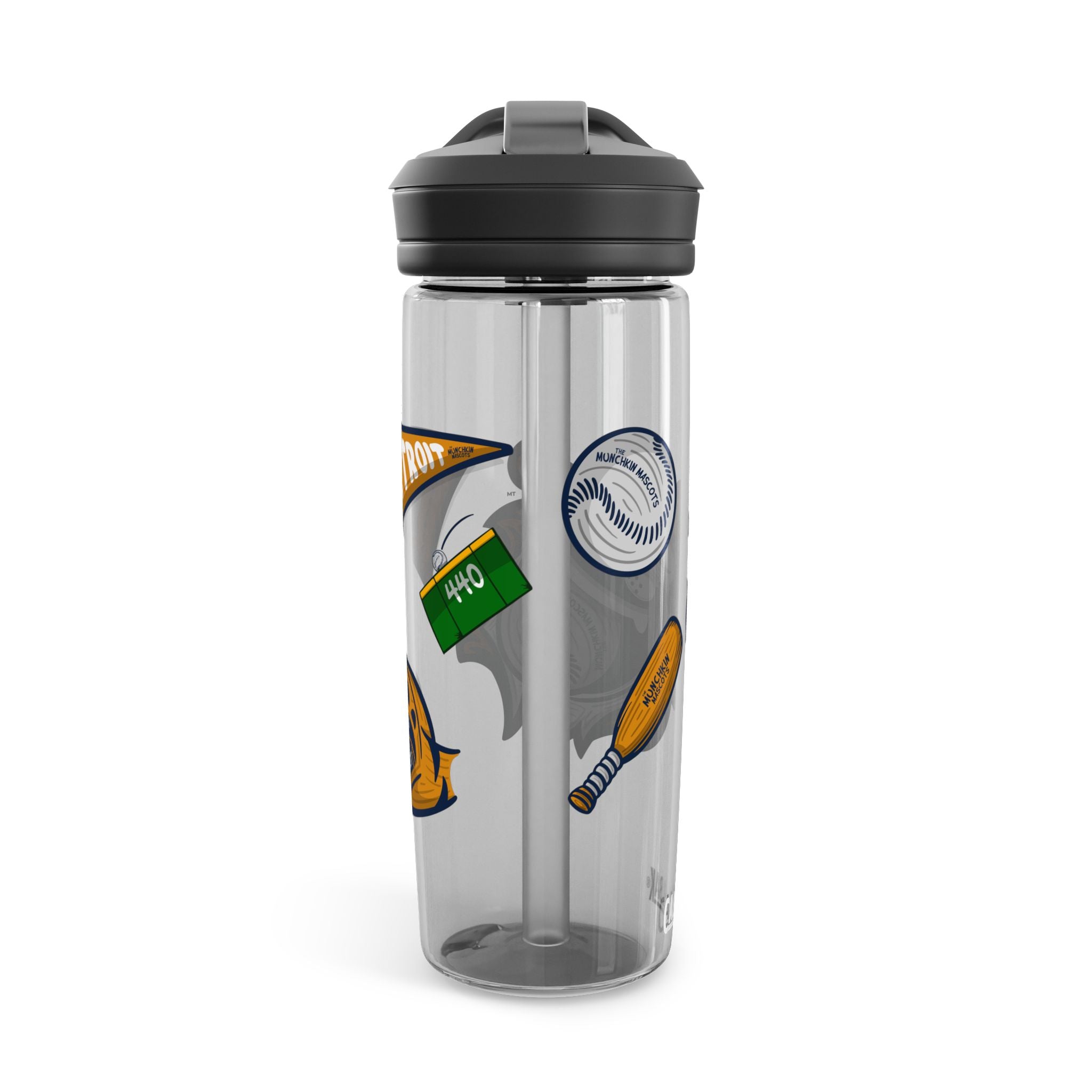 Detroit Baseball CamelBak Eddy® Lil' Paws Water Bottle, 20oz\25oz | Hand-Drawn Art | Gifts for Kids