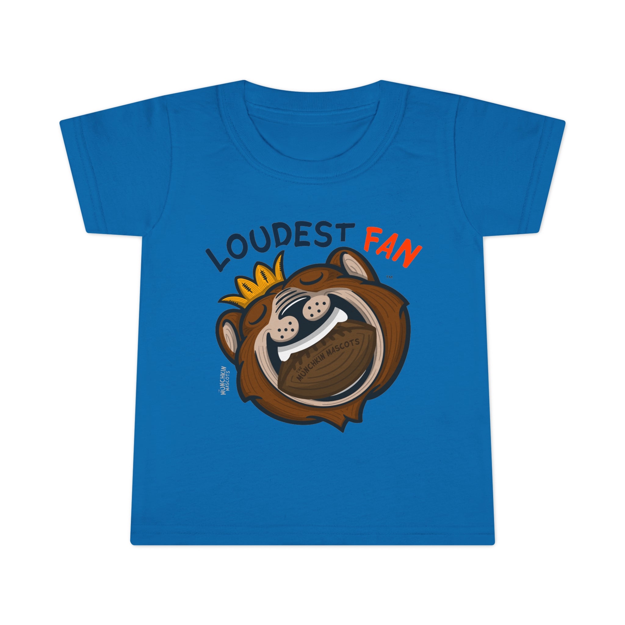 Toddler T-shirt - Loudest Fan - Lil' Staley CHI Football