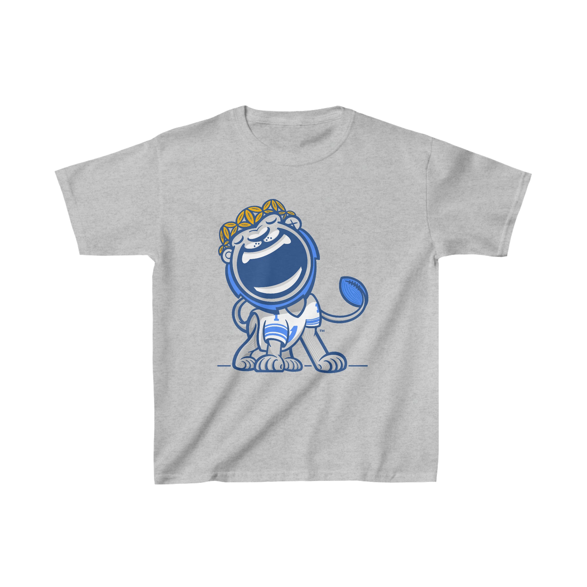 Kids Heavy Cotton™ Tee - Away Jersey - Lil' Miss Roary DET Football