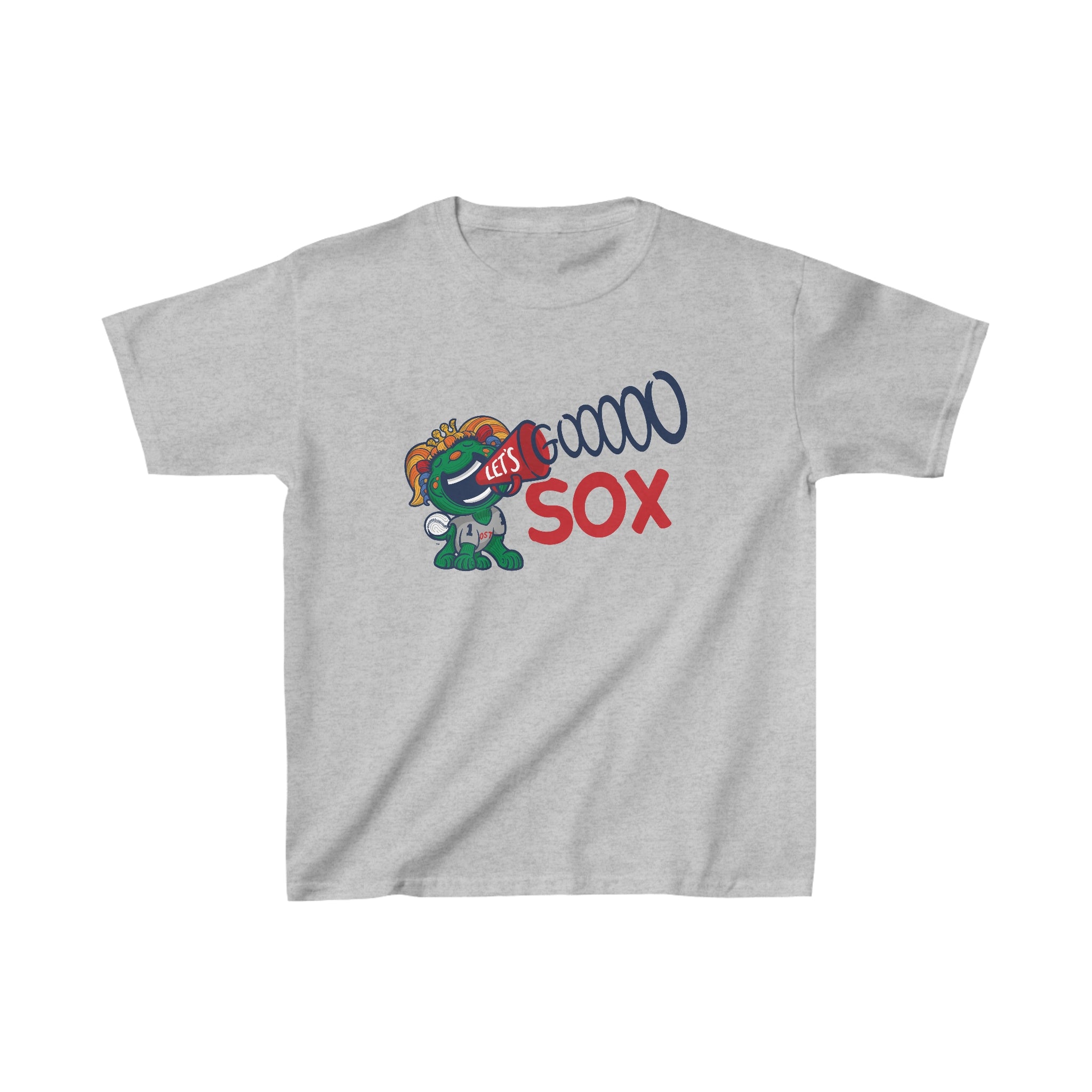 Kids Heavy Cotton™ Tee - Lets Go - Lil' Miss Tessie BOS Baseball