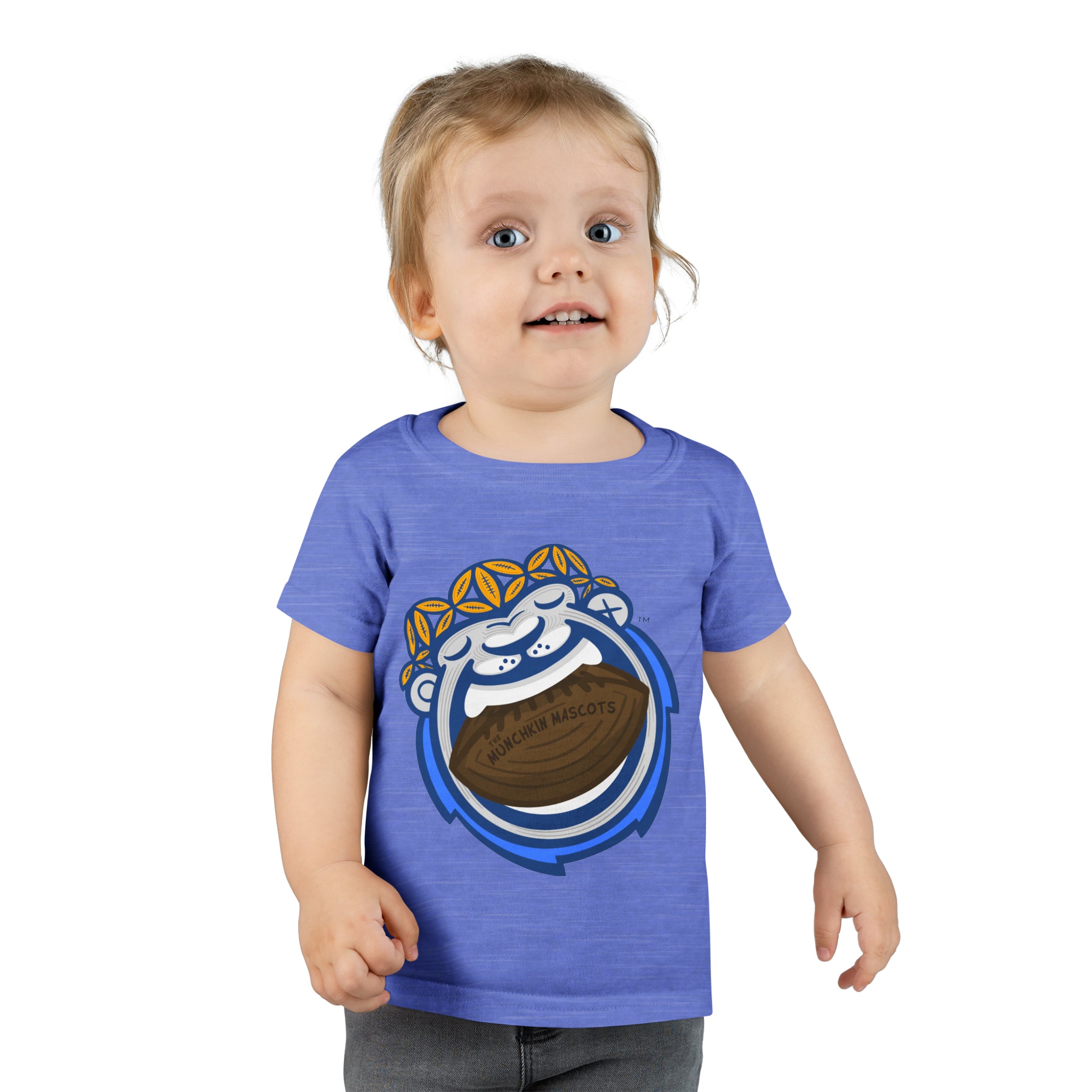 Toddler T-shirt - Mascot - Lil' Miss Roary DET Football