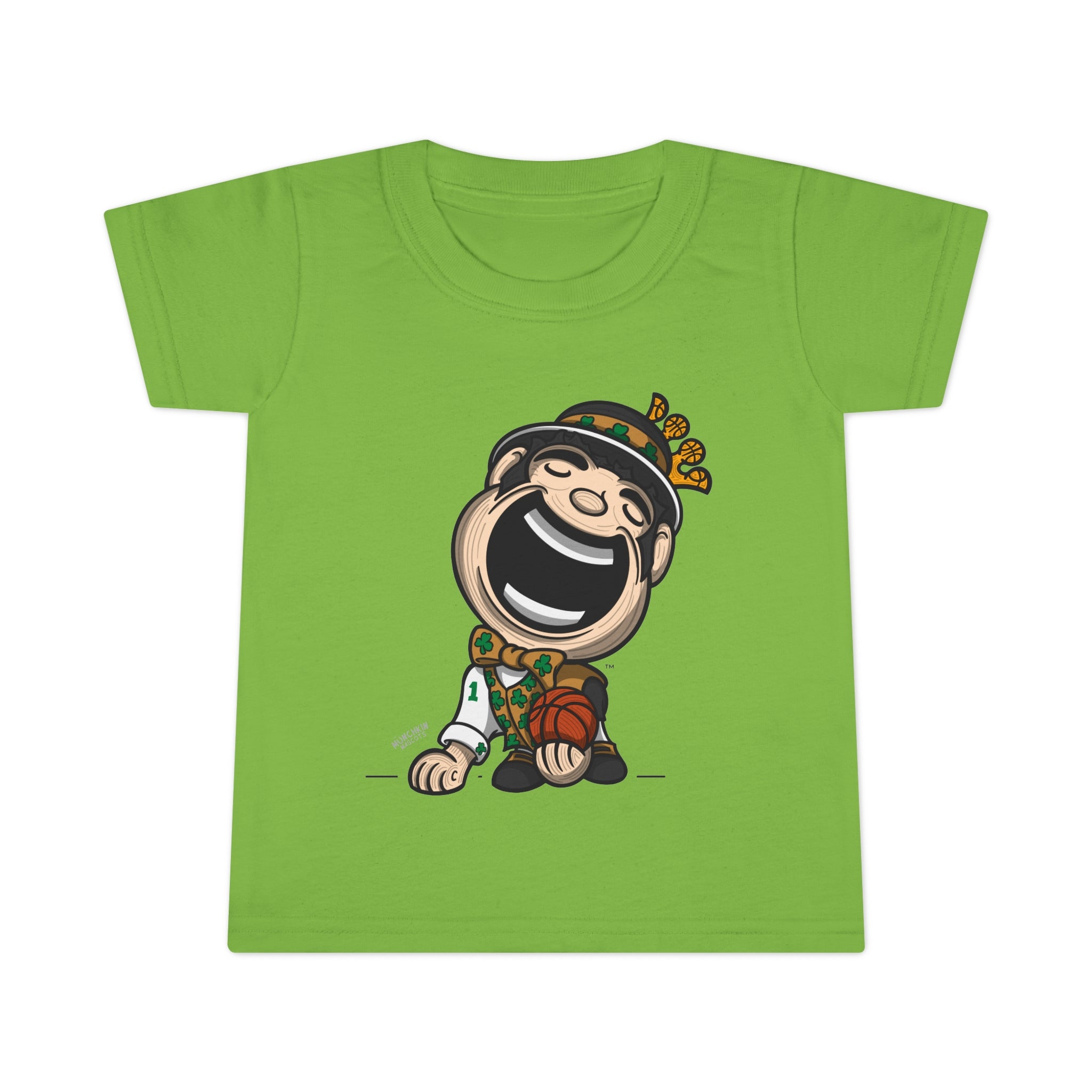 Toddler T-shirt - Gold Vest - Lil' Lucky BOS Basketball