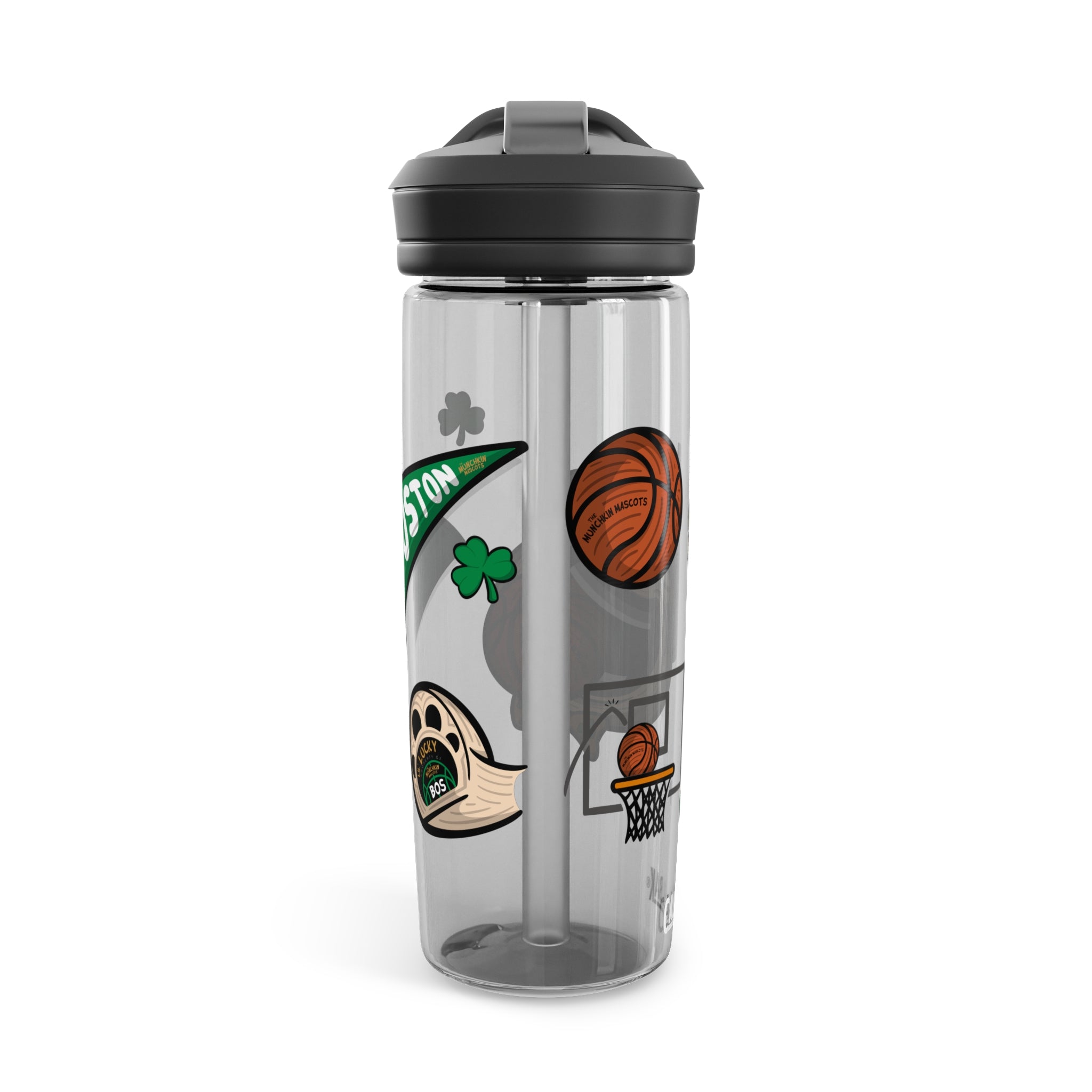 CamelBak Eddy®  Water Bottle, 20oz\25oz - Mascot - Lil' Lucky BOS Basketball