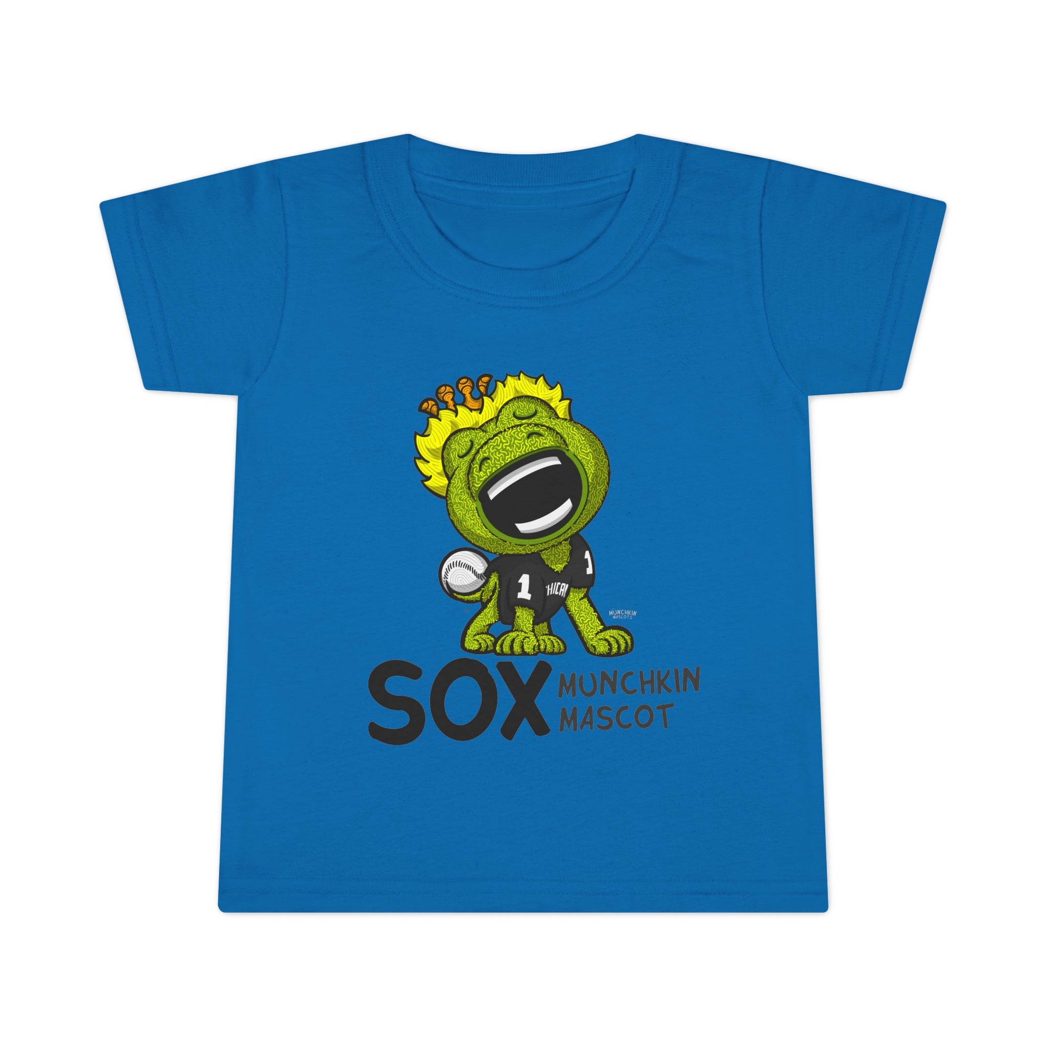 Toddler T-shirt - Munchkin Mascot - Lil' Southpaw CHI Baseball