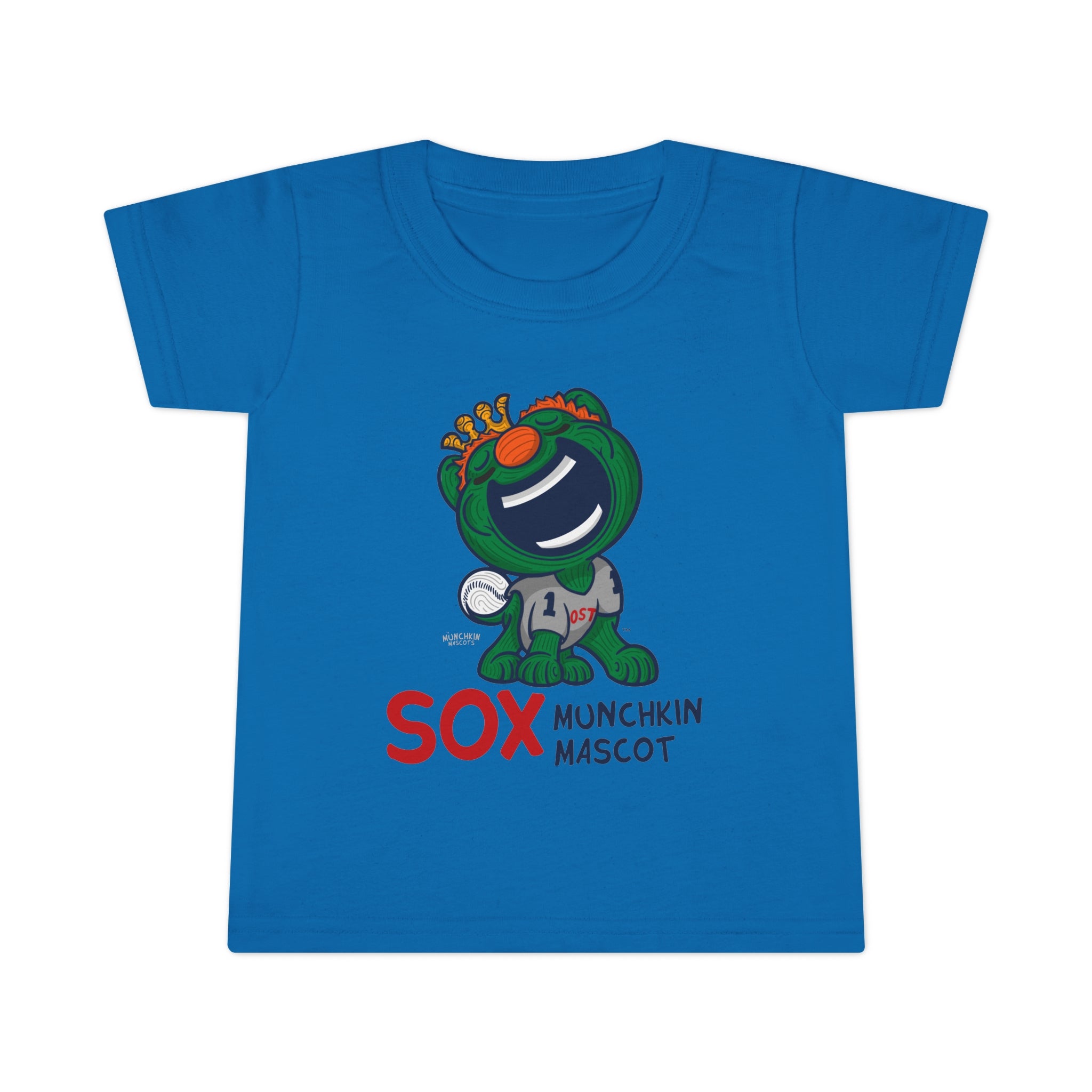 Toddler T-shirt - Munchkin Mascot - Lil' Wally BOS Baseball