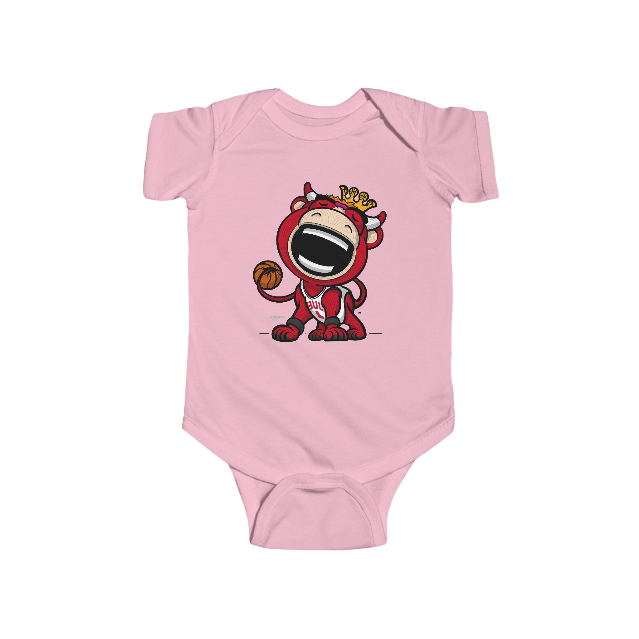 Infant Fine Jersey Bodysuit - Home Jersey - Lil' Benny CHI Basketball