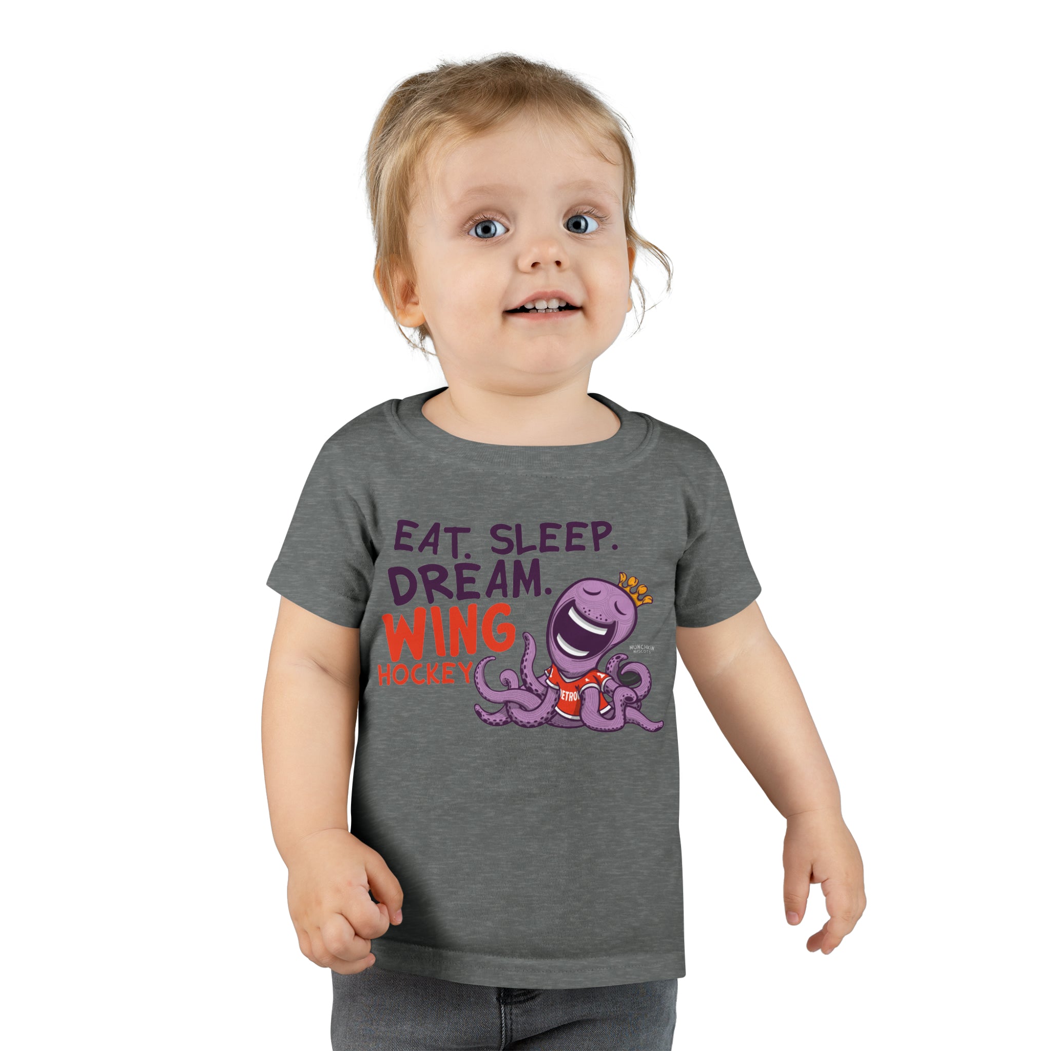 Toddler T-shirt - Eat Sleep Dream - Lil' Stanley DET Hockey