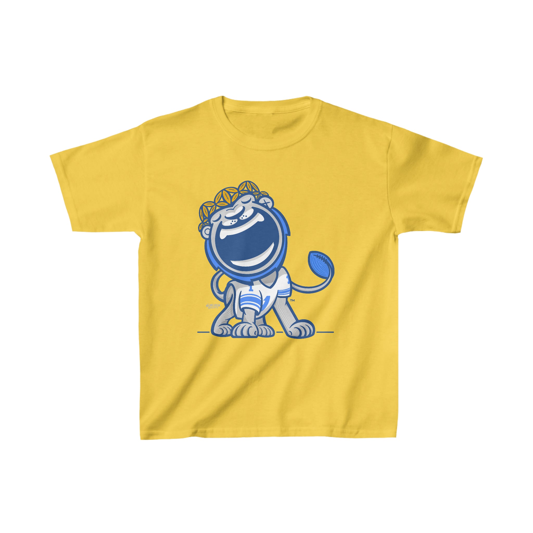 Kids Heavy Cotton™ Tee - Away Jersey - Lil' Miss Roary DET Football