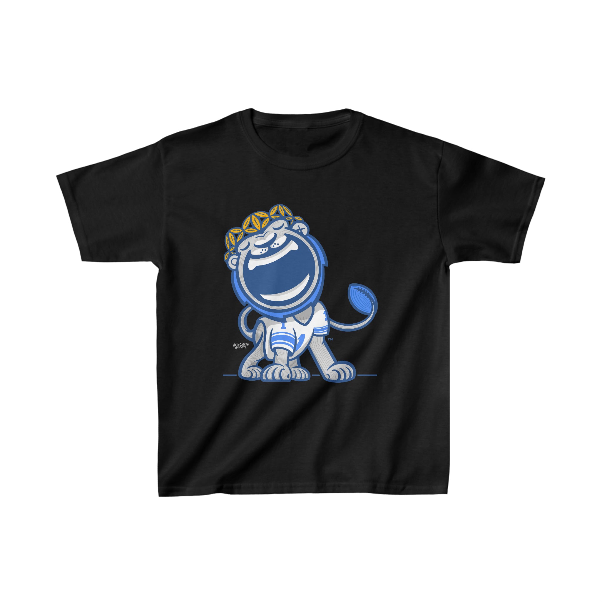 Kids Heavy Cotton™ Tee - Away Jersey - Lil' Miss Roary DET Football