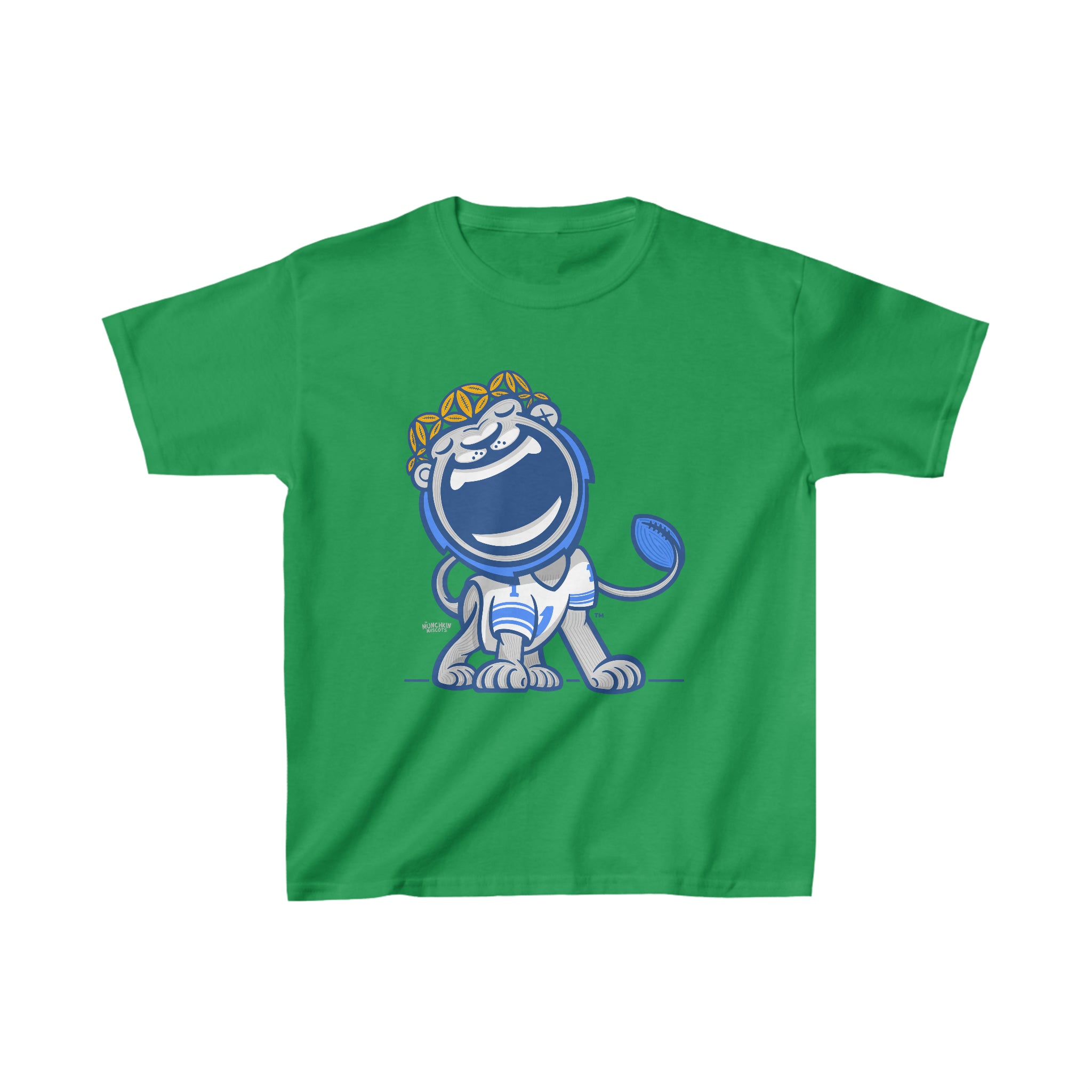 Kids Heavy Cotton™ Tee - Away Jersey - Lil' Miss Roary DET Football