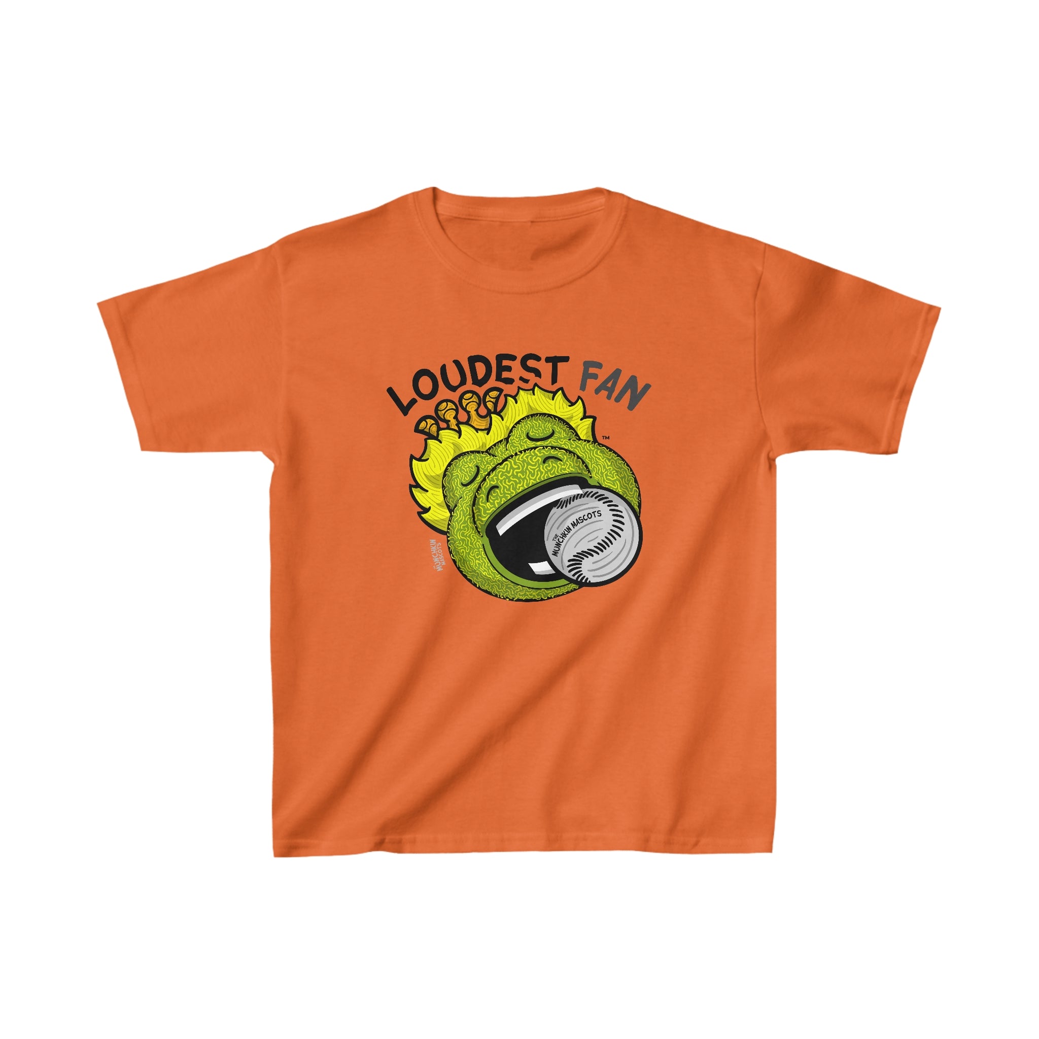 Kids Heavy Cotton™ Tee - Loudest Fan - Lil' Southpaw CHI Baseball