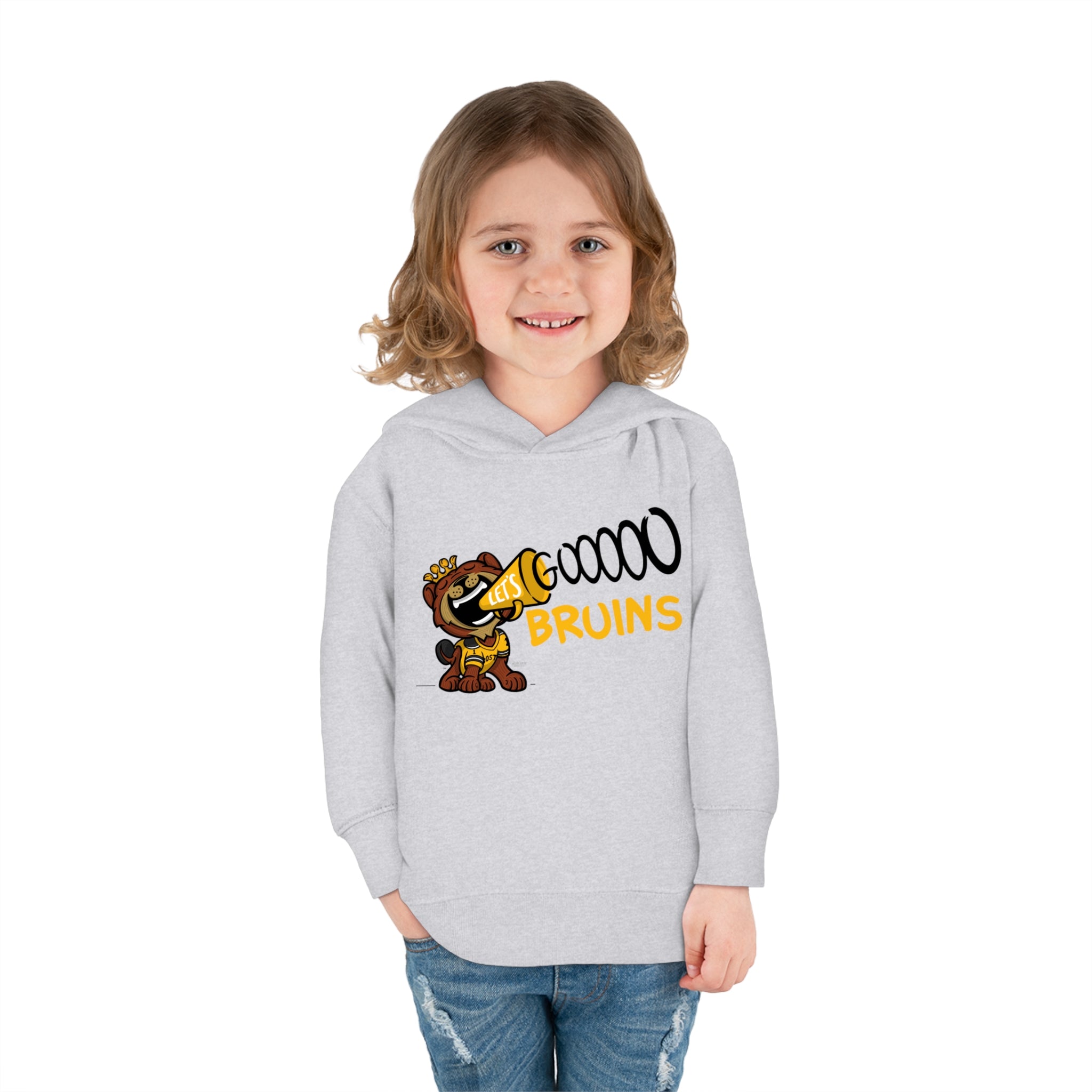 Toddler Pullover Fleece Hoodie - Let's Go - Lil' Blades BOS Hockey