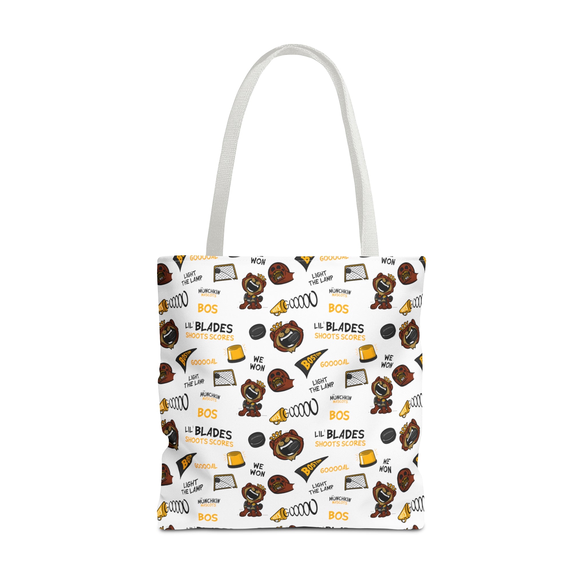 Tote Bag (AOP) - Pattern - Lil' Blades BOS Hockey