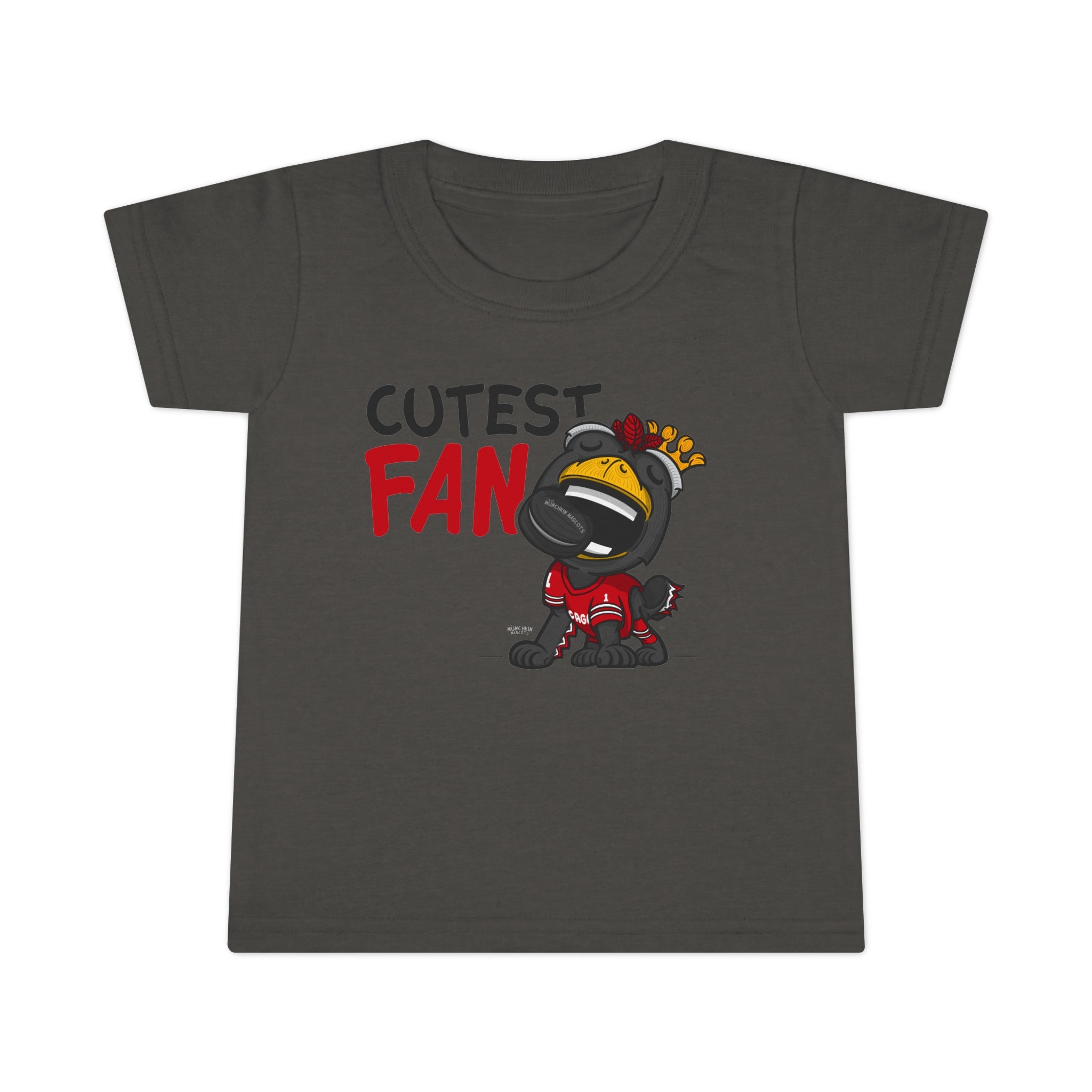 Toddler T-shirt - Cutest Fan - Lil' Tommy CHI Hockey