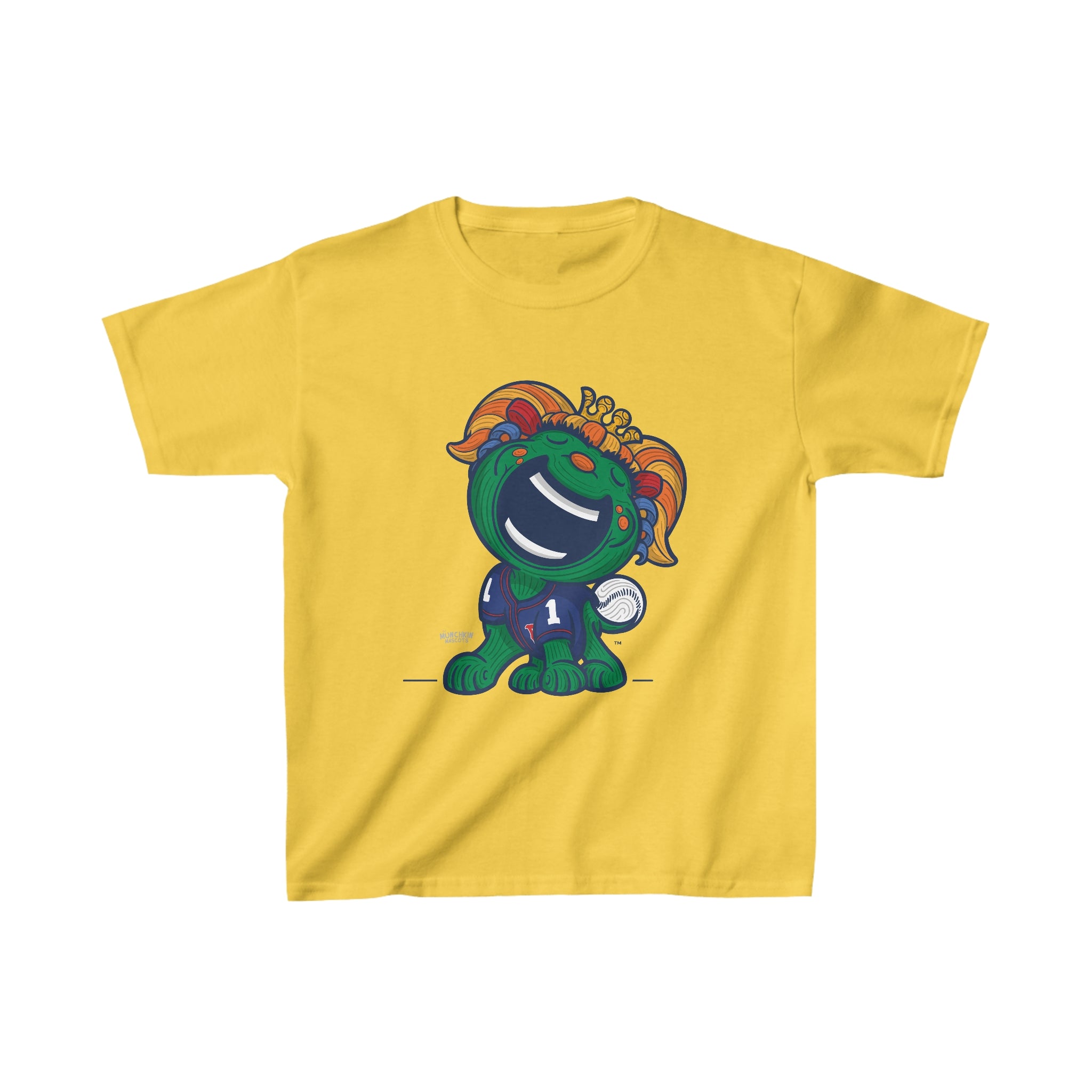 Kids Heavy Cotton™ Tee - Home Jersey - Lil' Miss Tessie BOS Baseball