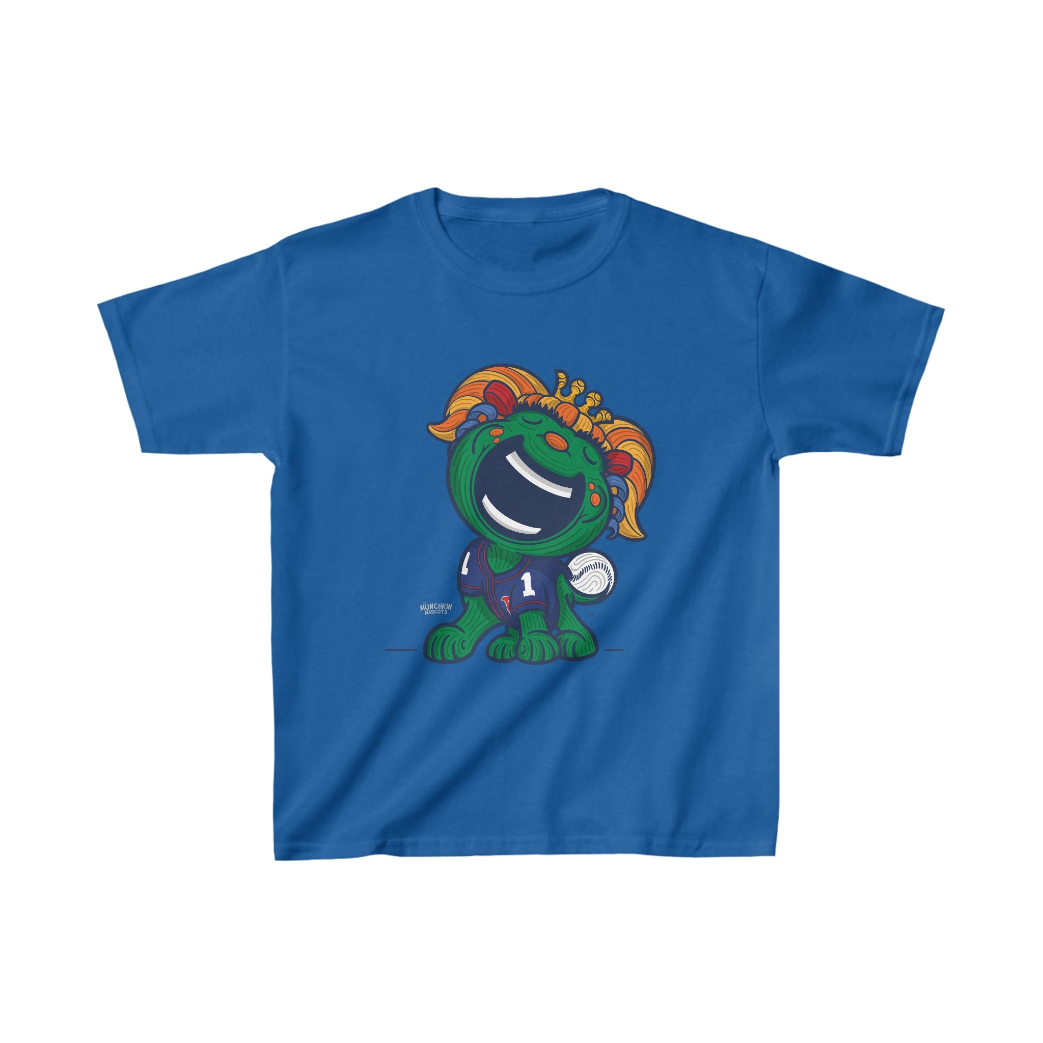 Kids Heavy Cotton™ Tee - Home Jersey - Lil' Miss Tessie BOS Baseball