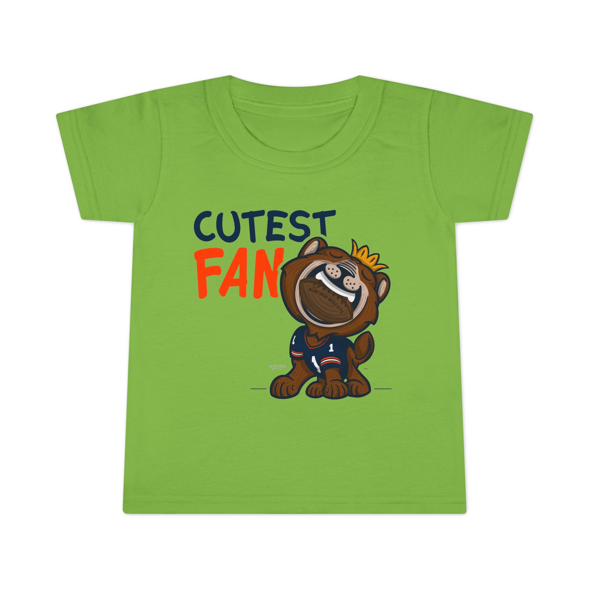 Toddler T-shirt - Cutest Fan - Lil' Staley CHI Football