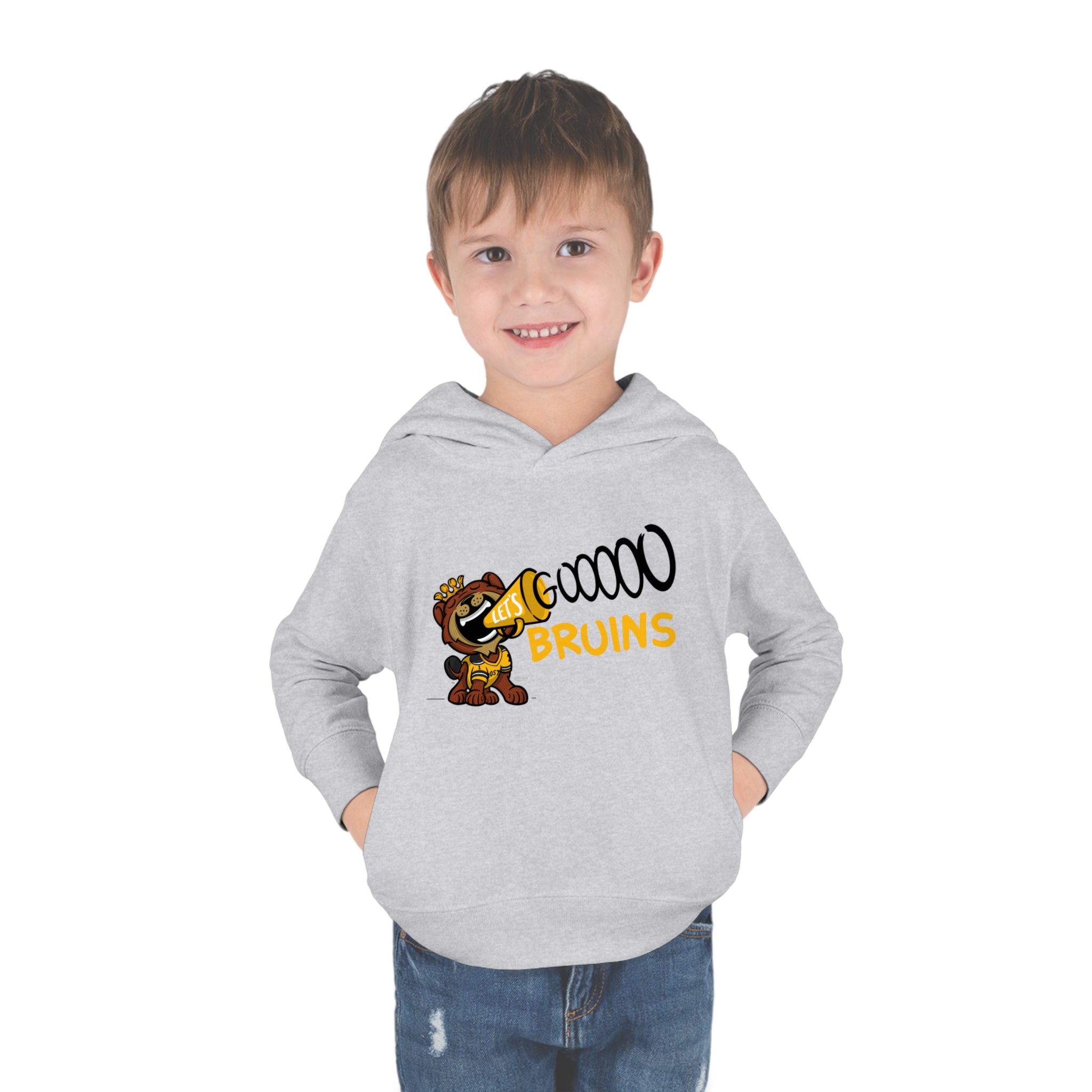 Toddler Pullover Fleece Hoodie - Let's Go - Lil' Blades BOS Hockey