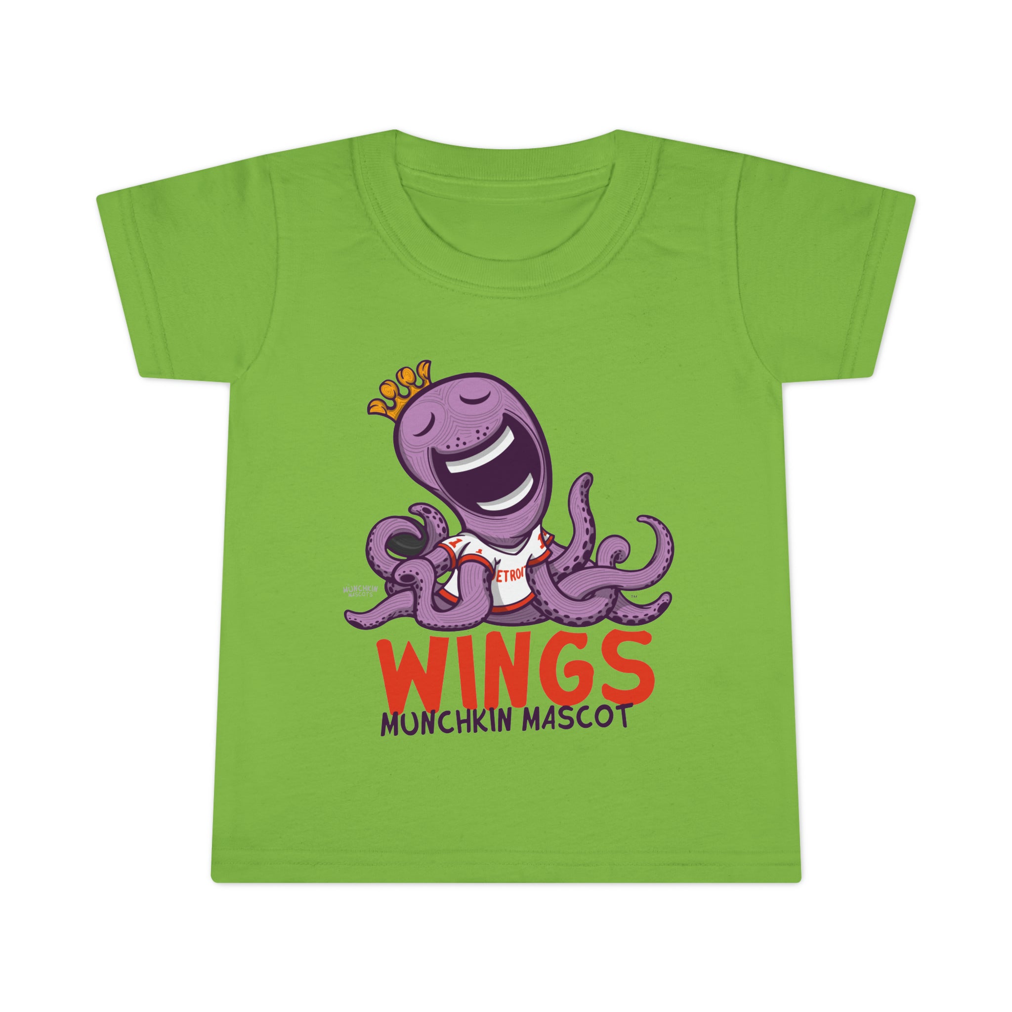 Toddler T-shirt - Munchkin Mascot - Lil' Stanley DET Hockey