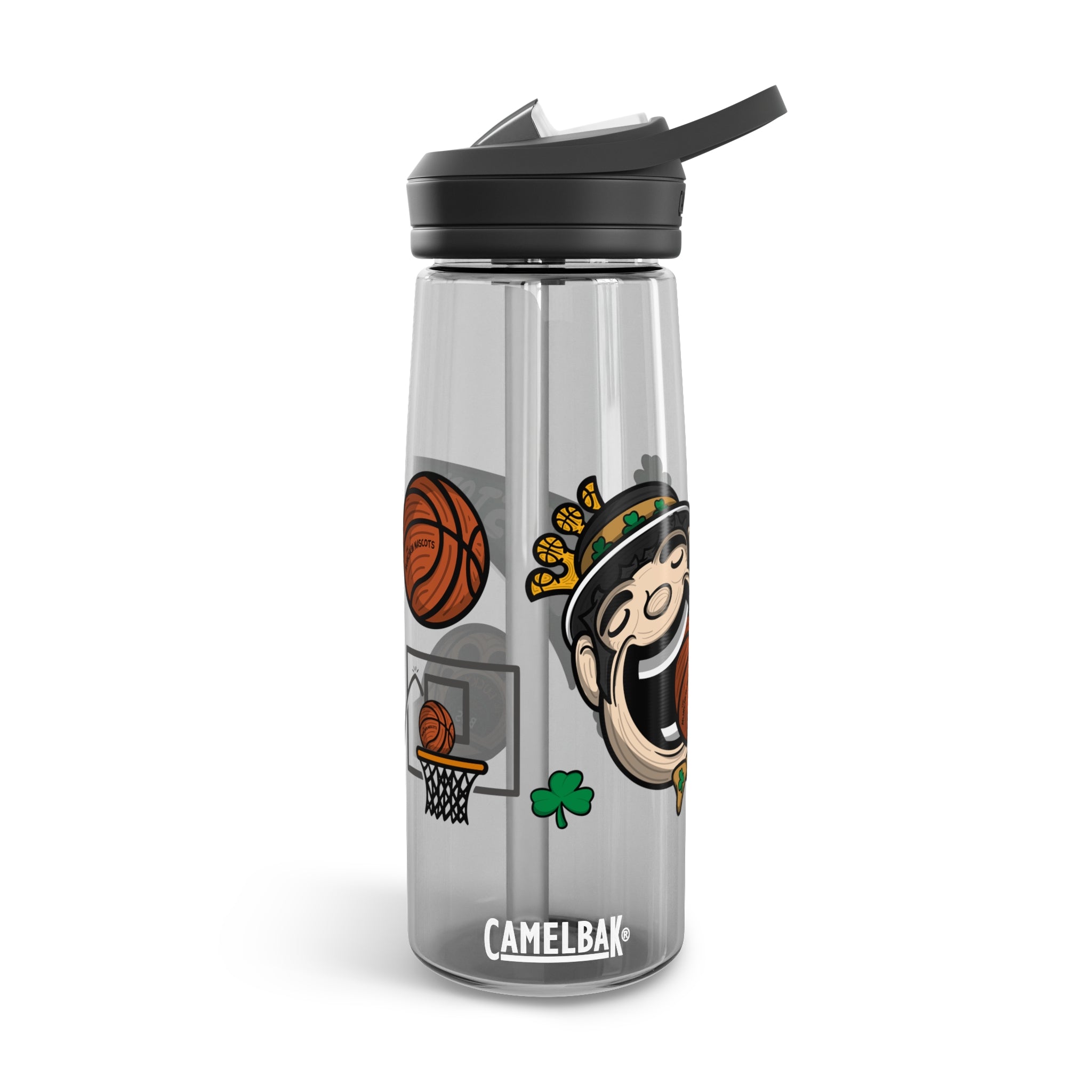 CamelBak Eddy®  Water Bottle, 20oz\25oz - Mascot - Lil' Lucky BOS Basketball