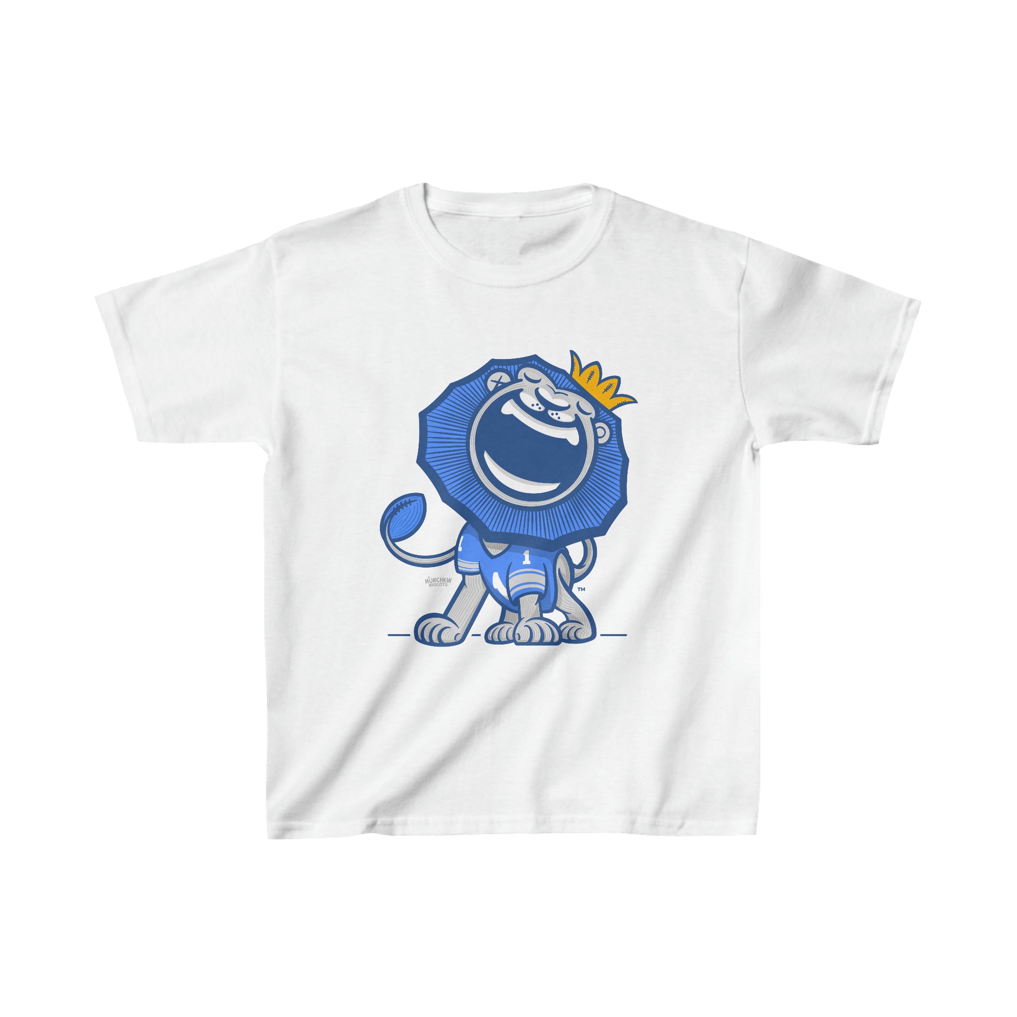 Kids Heavy Cotton™ Tee - Home Jersey - Lil' Roary DET Football