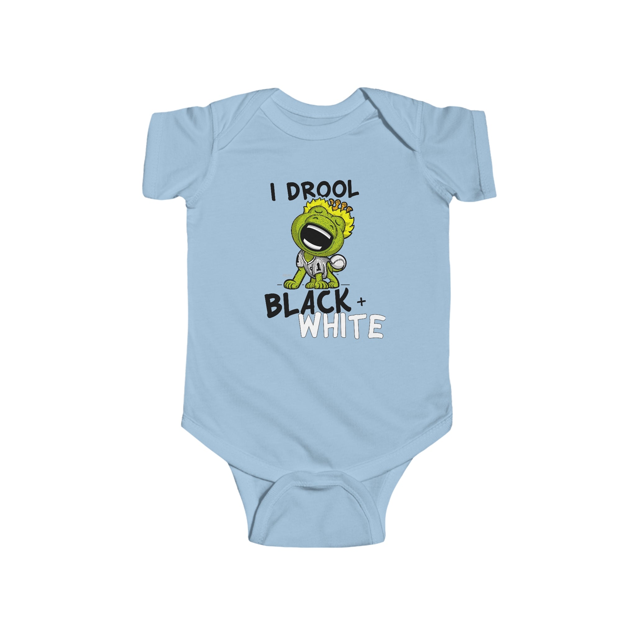 Infant Fine Jersey Bodysuit - I Drool - Lil' Southpaw CHI Baseball