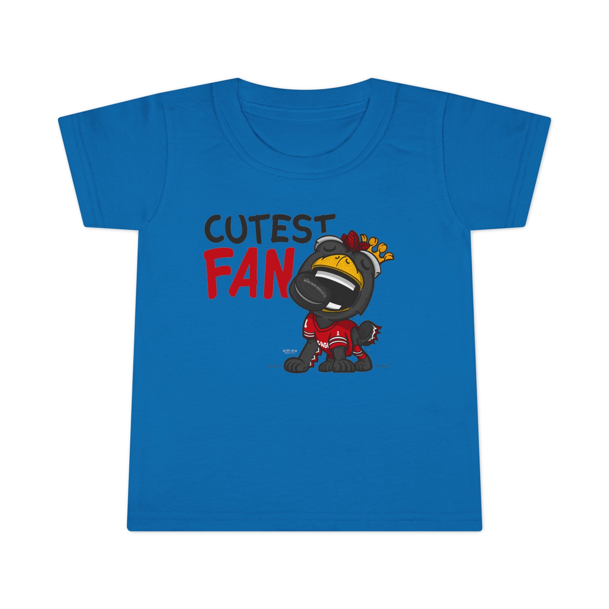 Toddler T-shirt - Cutest Fan - Lil' Tommy CHI Hockey