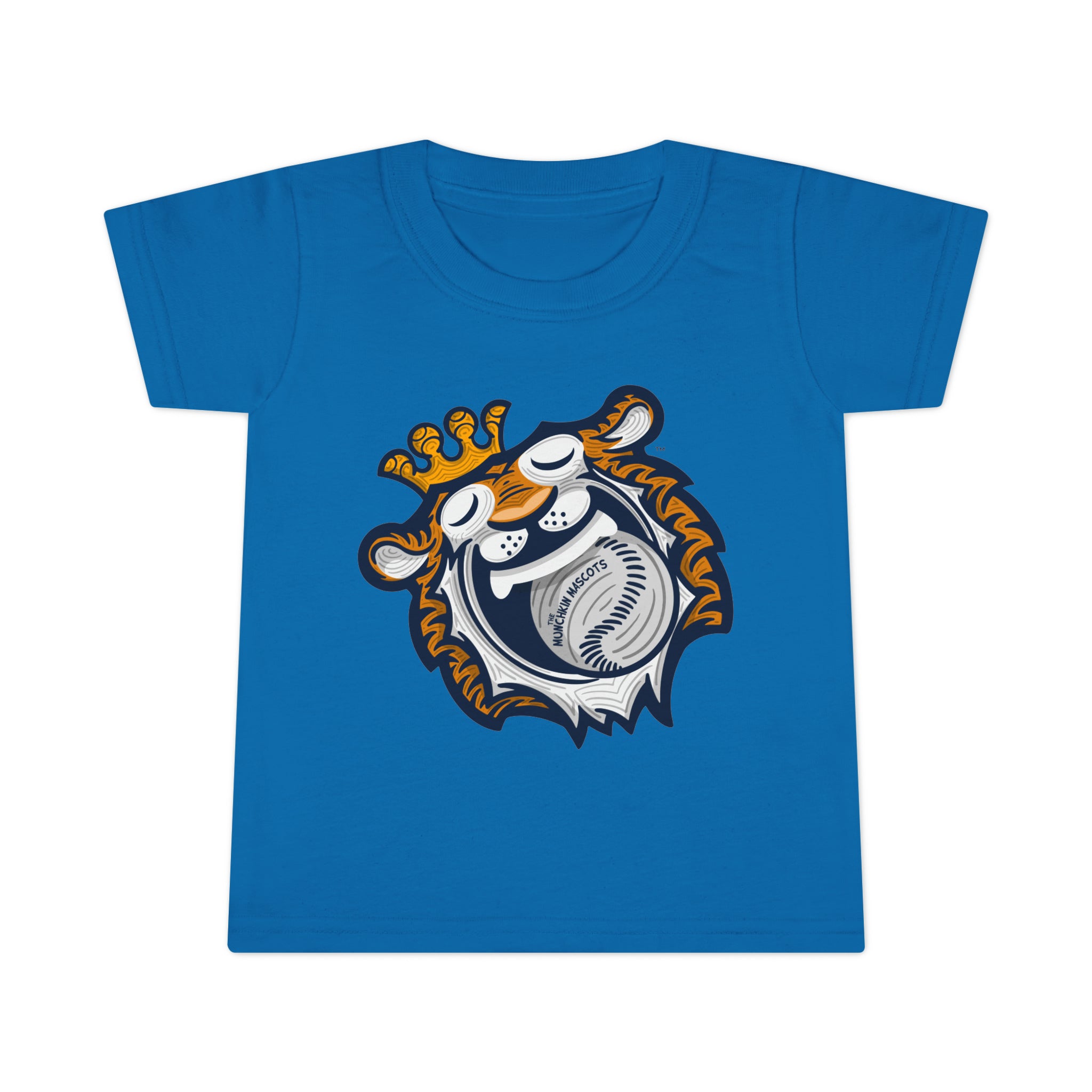 Toddler T-shirt - Mascot - Lil' Paws DET Baseball