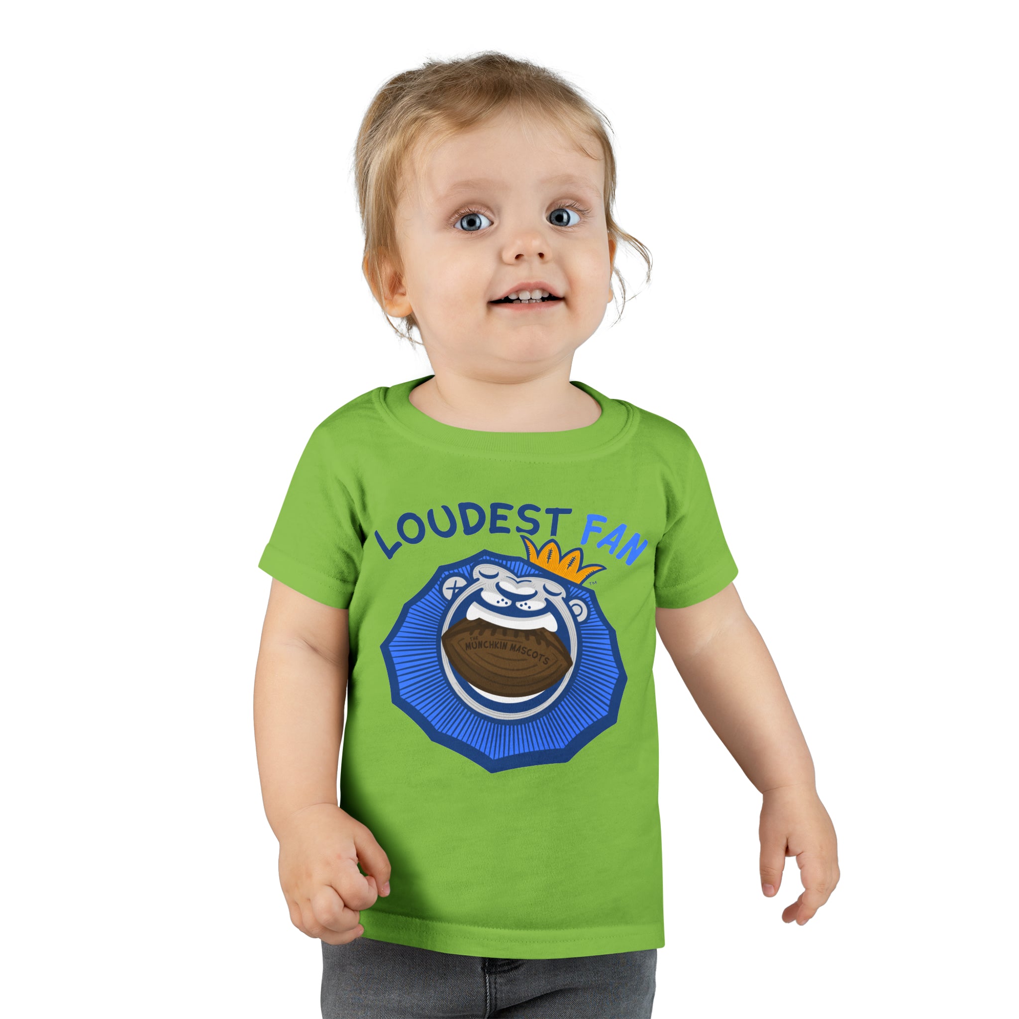 Toddler T-shirt - Loudest Fan - Lil' Roary DET Football